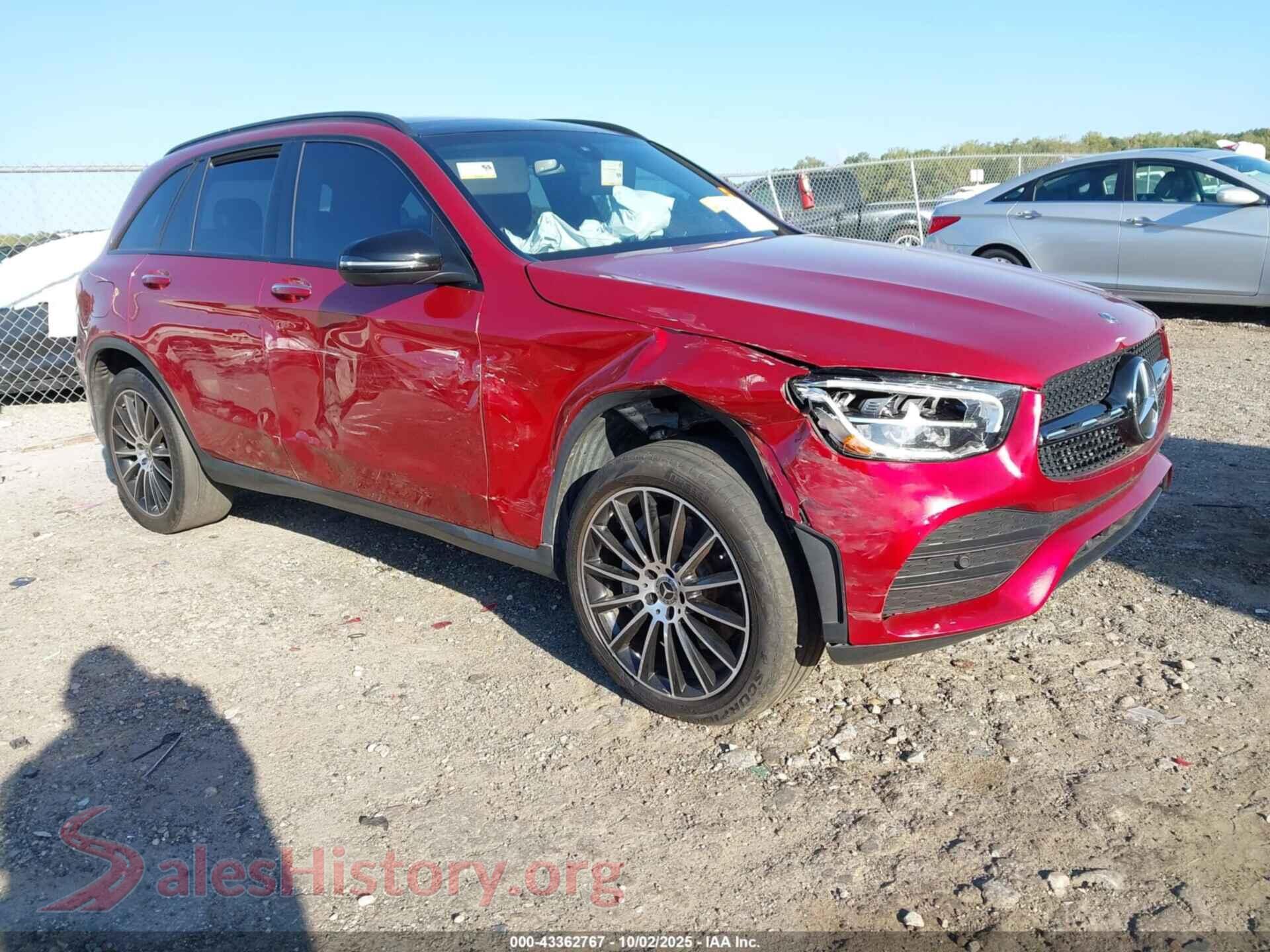 2020 MERCEDES-BENZ GLC 300 — VIN W1N0G8DB5LF791447