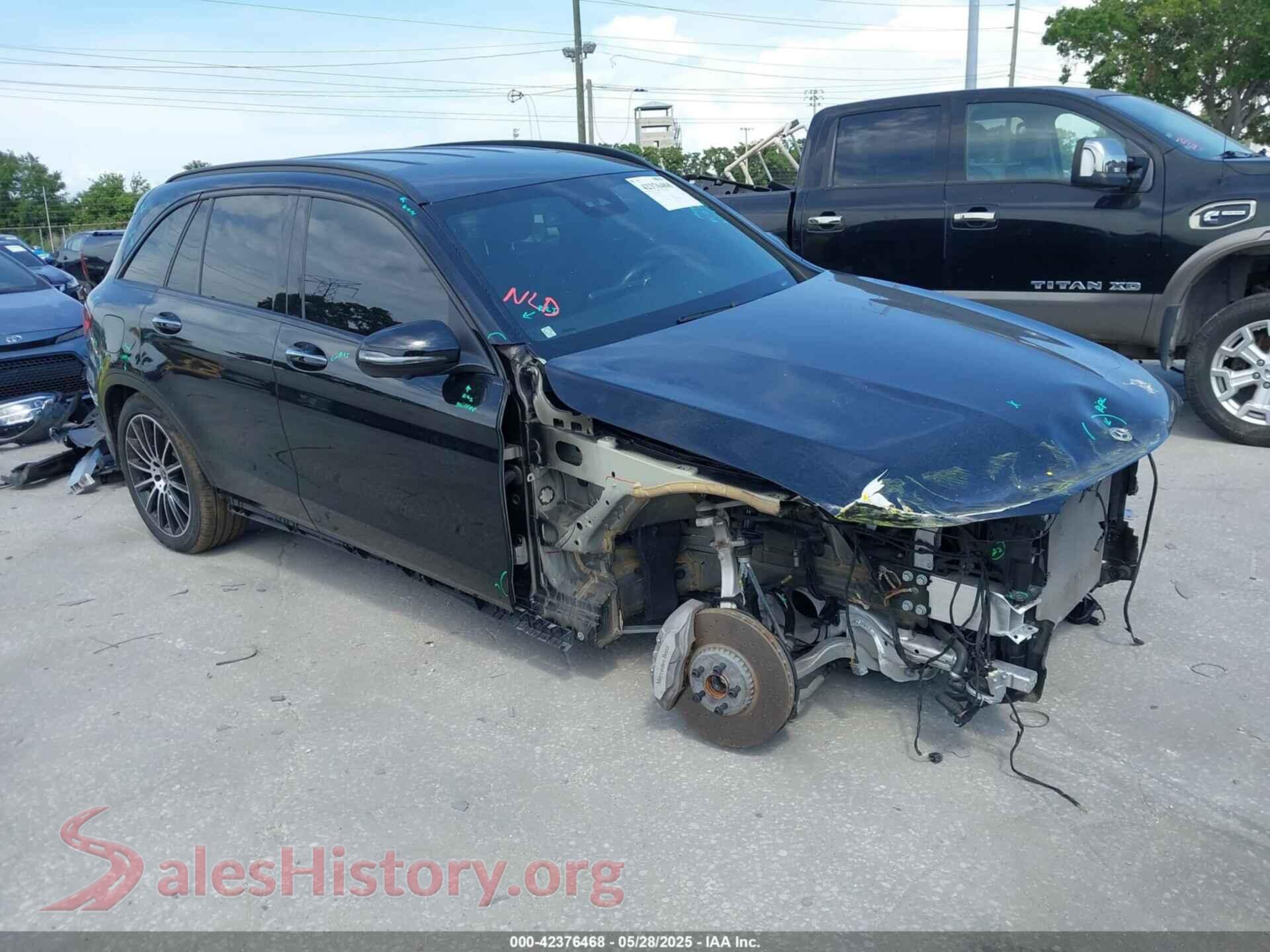 2022 MERCEDES-BENZ GLC 300 — VIN W1N0G8DBXNV370574
