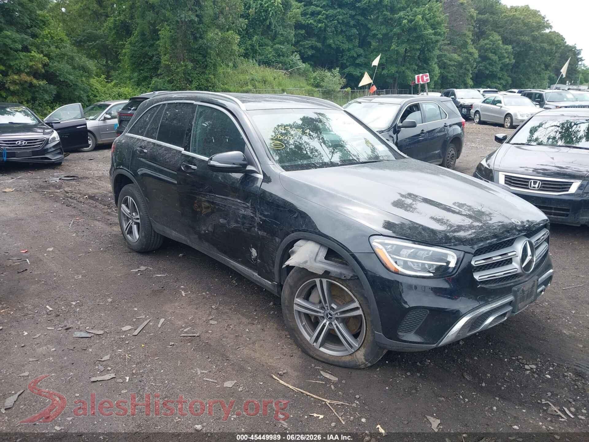 2020 MERCEDES-BENZ GLC 300 — VIN W1N0G8EB0LF820691