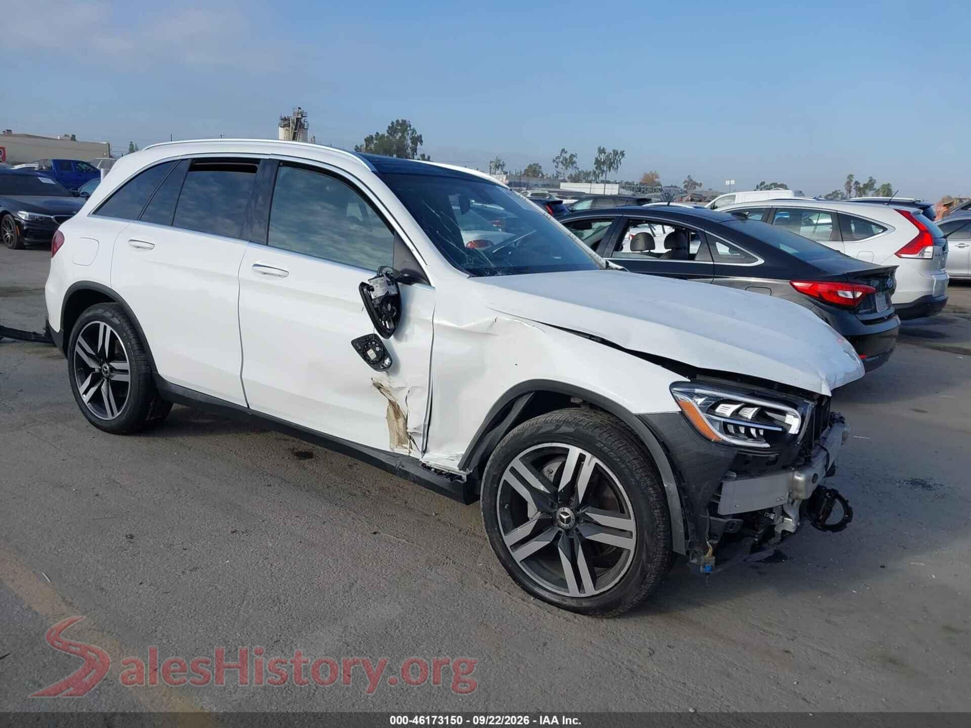 2021 MERCEDES-BENZ GLC 300 — VIN W1N0G8EB2MF902701