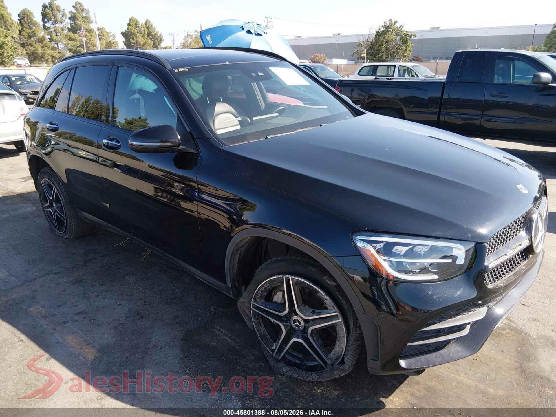 2022 MERCEDES-BENZ GLC 300 — VIN W1N0G8EB6NV391484