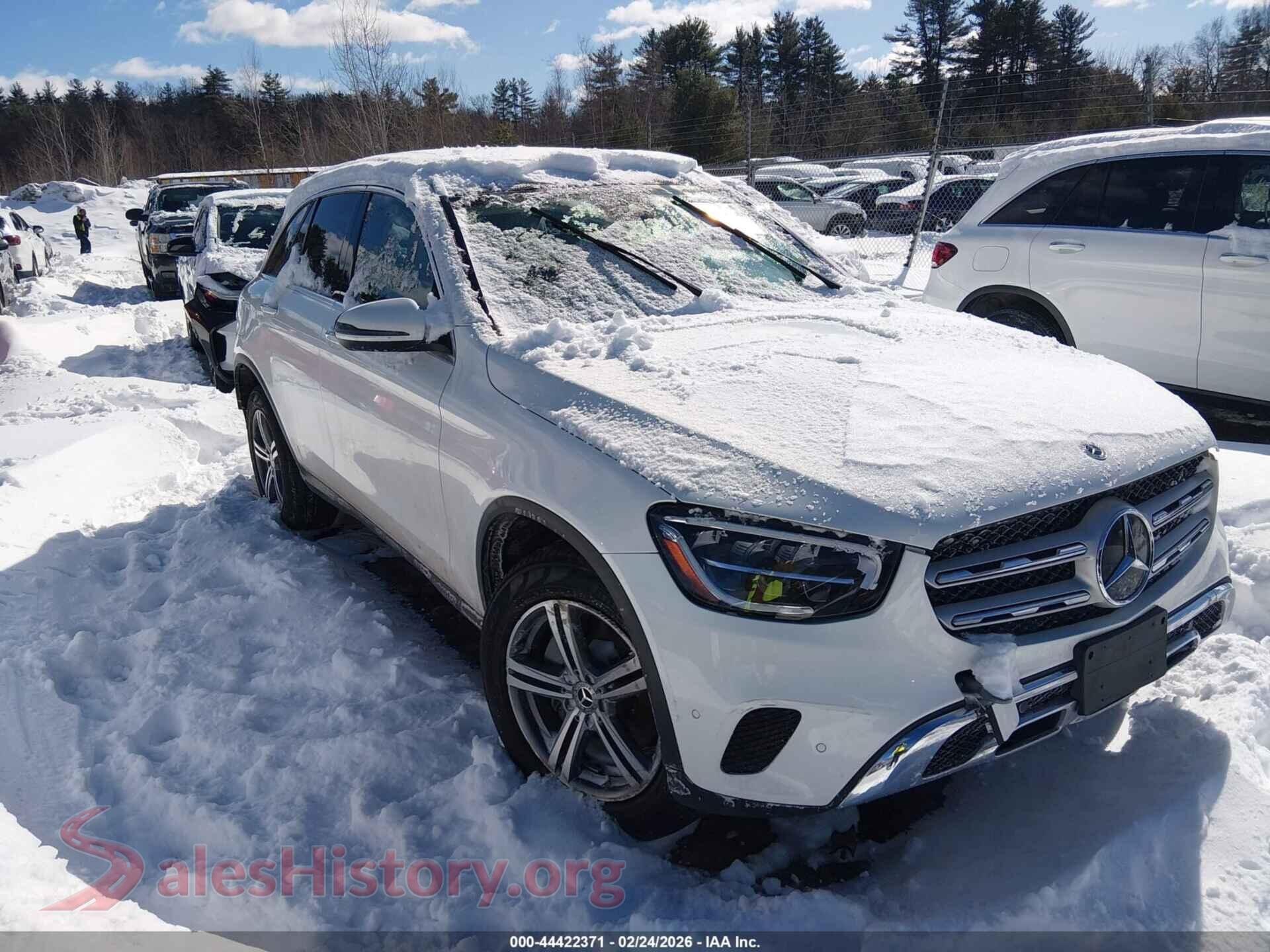 2022 MERCEDES-BENZ GLC 300 — VIN W1N0G8EBXNV341297