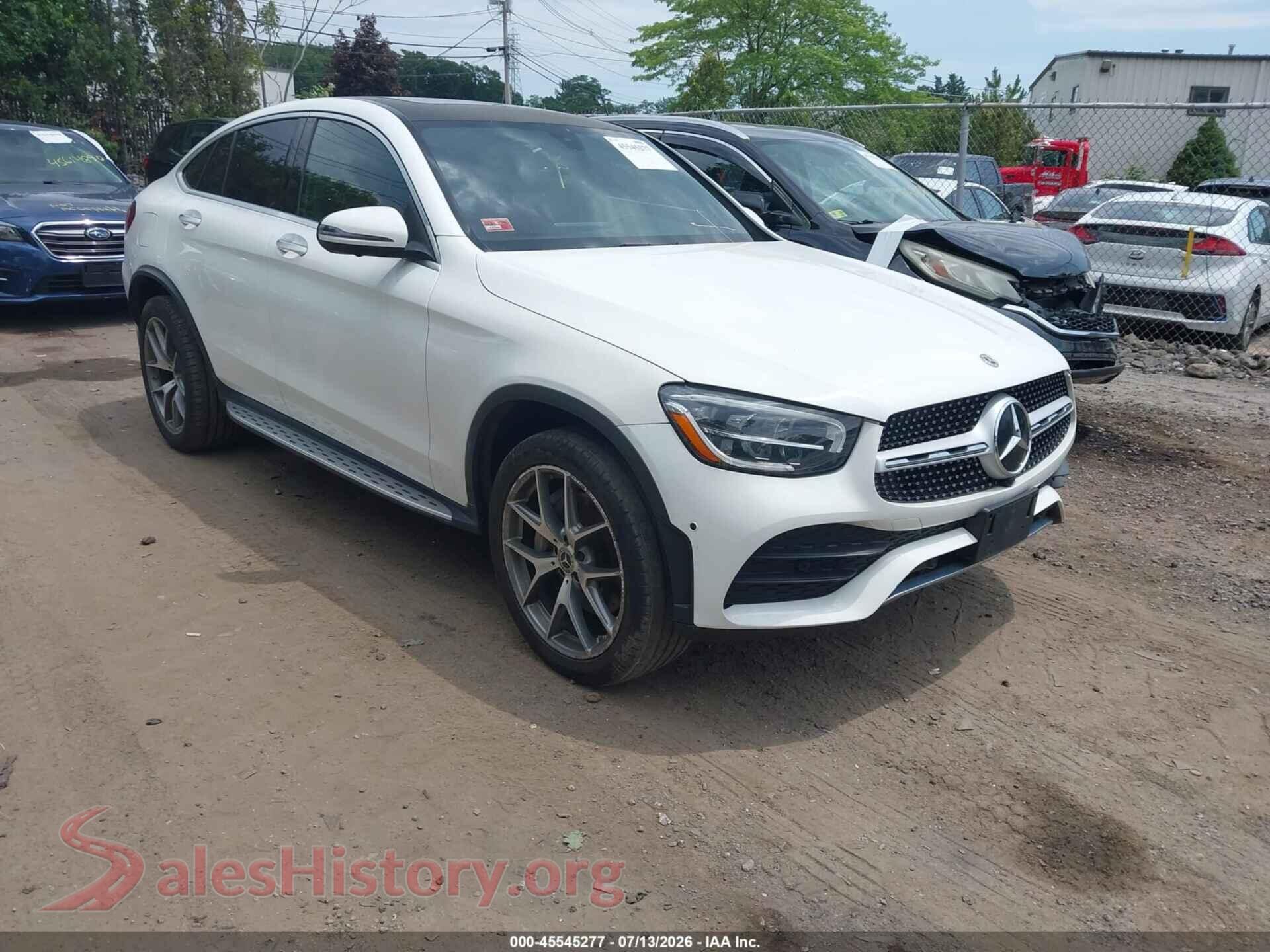 2020 MERCEDES-BENZ GLC 300 COUPE — VIN W1N0J8EB0LF859539