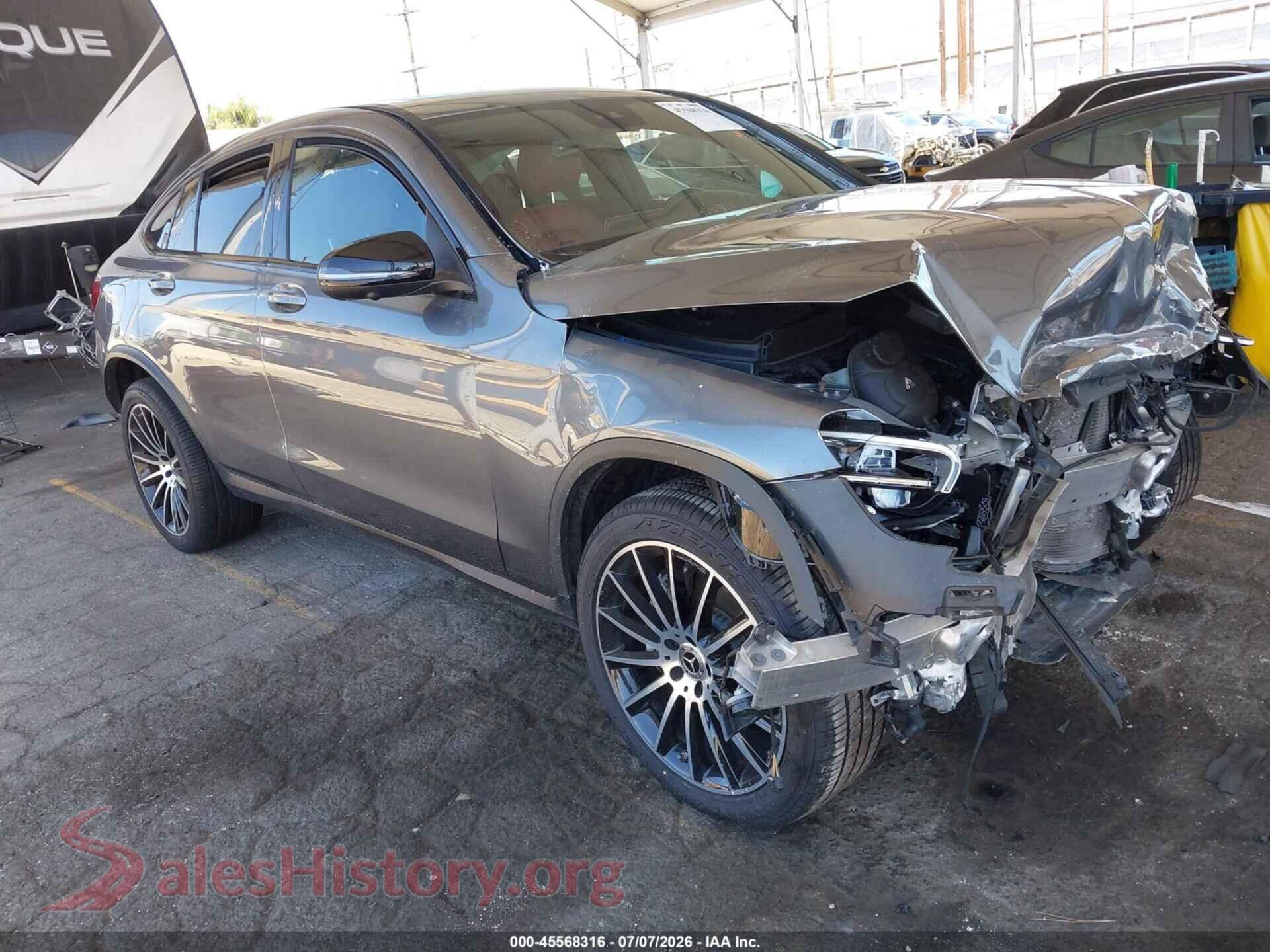 2021 MERCEDES-BENZ GLC 300 COUPE — VIN W1N0J8EB9MF948026