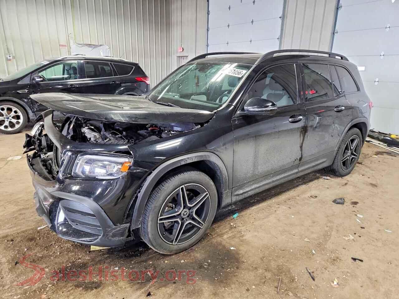 2021 MERCEDES-BENZ GLB-CLASS — VIN W1N4M4HB1MW107850