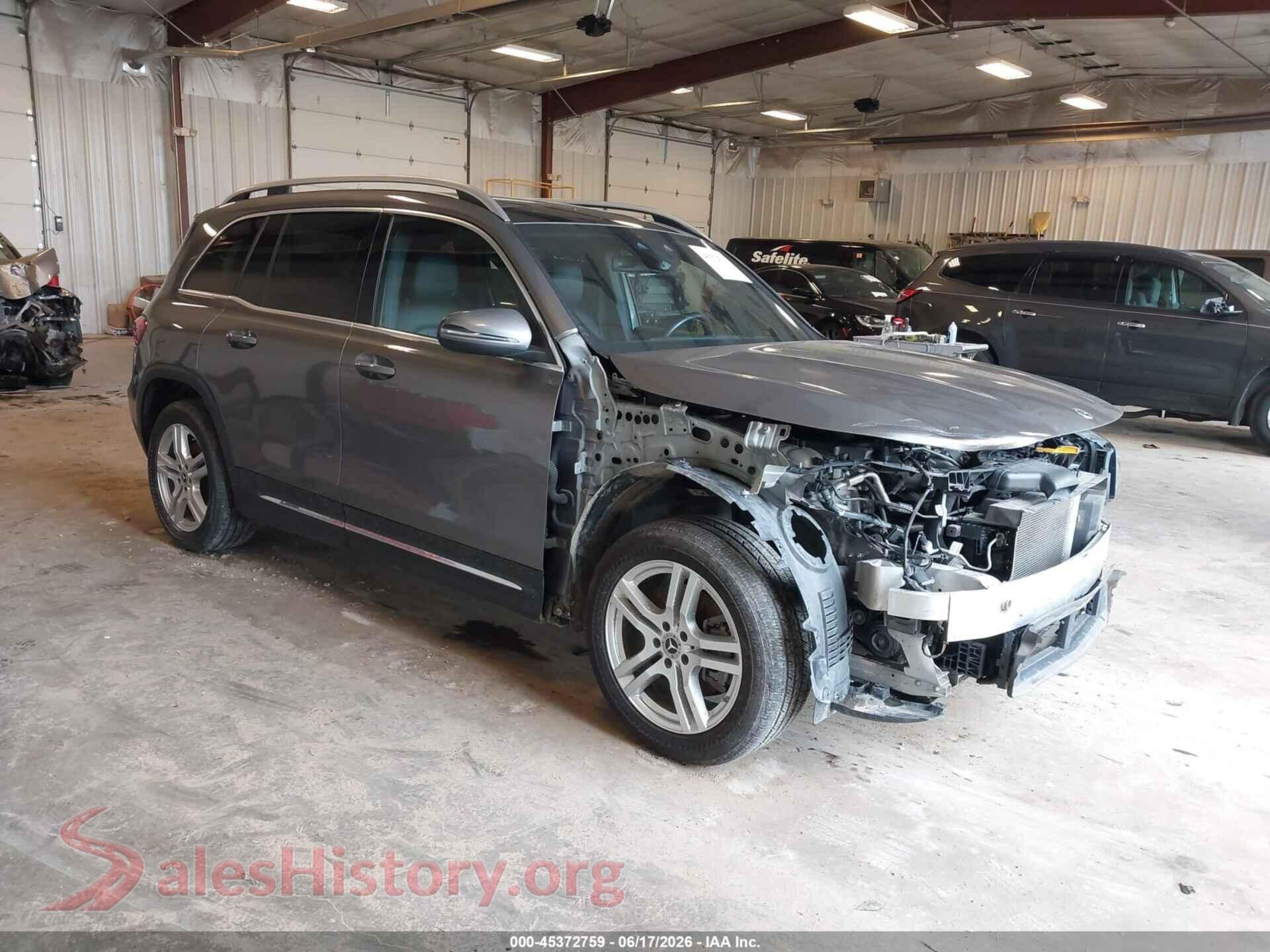 2021 MERCEDES-BENZ GLB 250 — VIN W1N4M4HB3MW159898