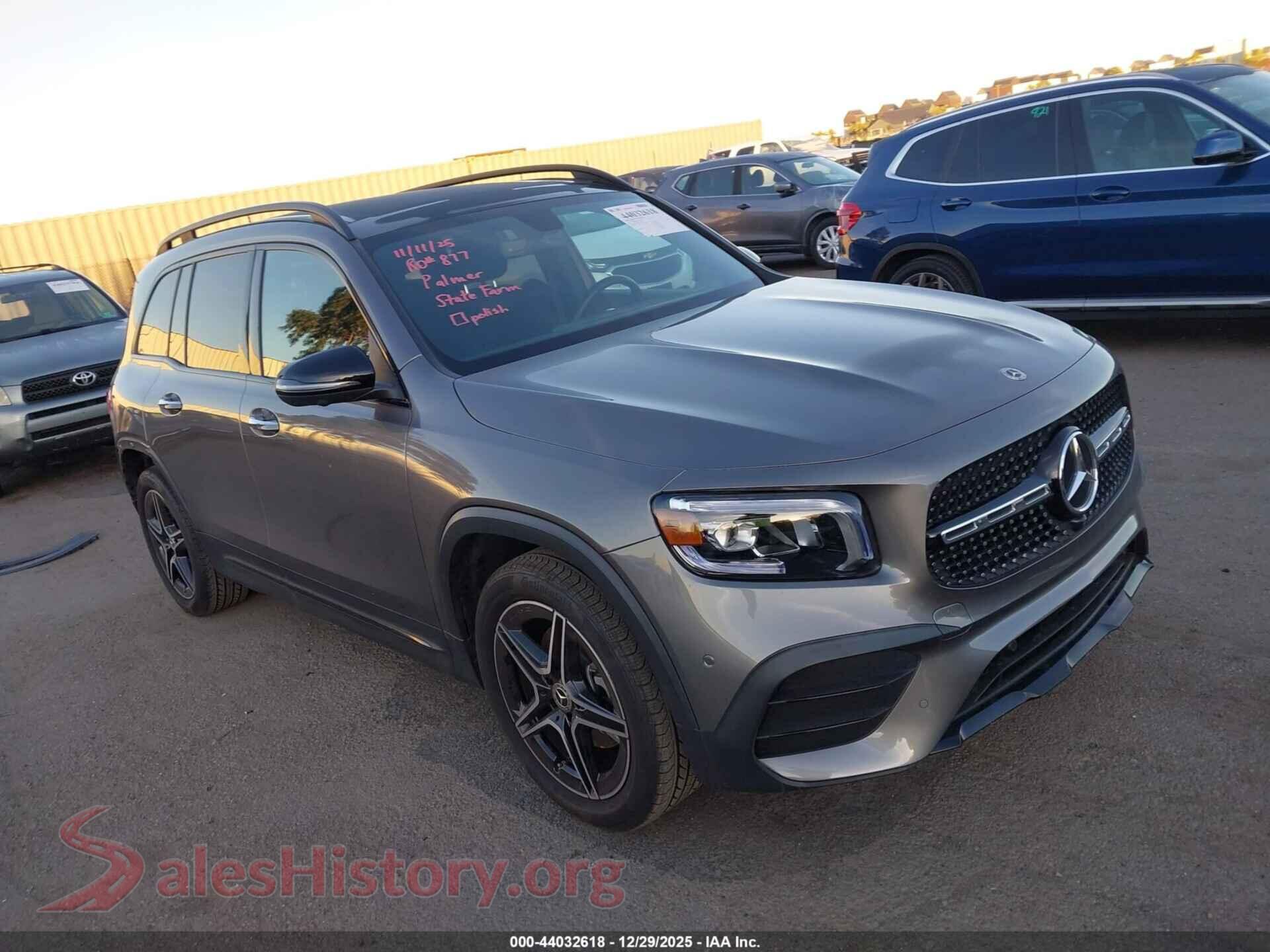 2023 MERCEDES-BENZ GLB 250 — VIN W1N4M4HB8PW282195