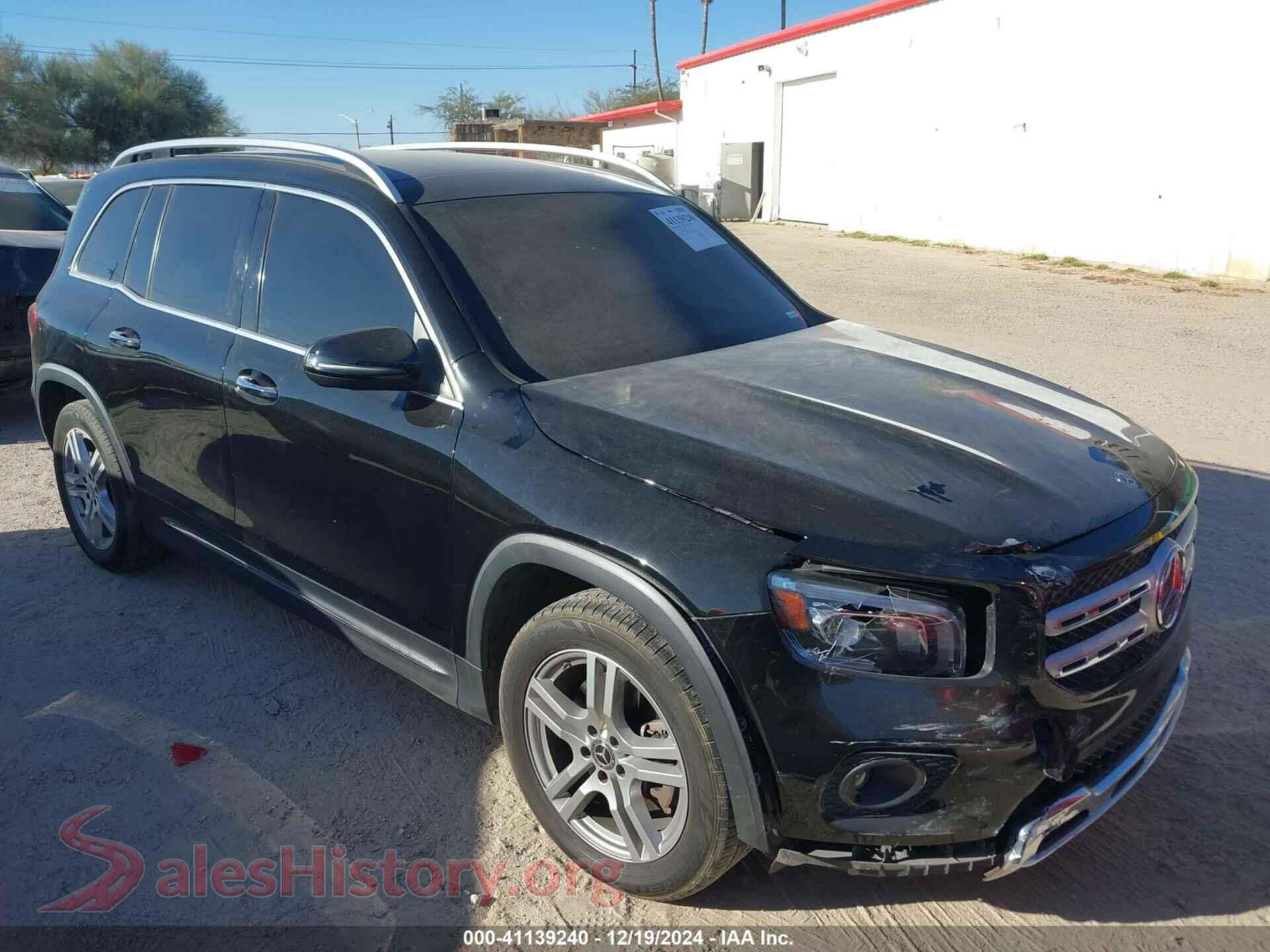 2020 MERCEDES-BENZ GLB 250 — VIN W1N4M4HBXLW028191