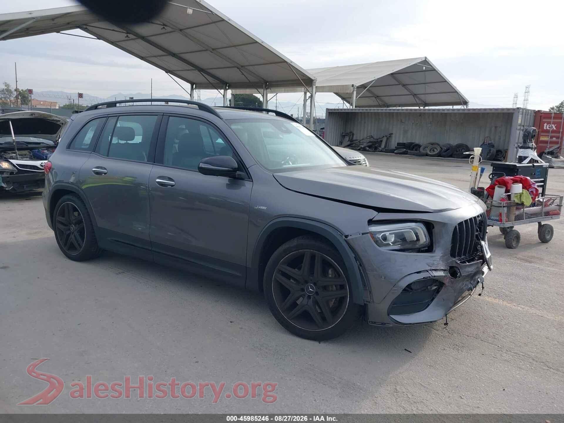 2022 MERCEDES-BENZ AMG GLB 35 — VIN W1N4M5BB6NW184214