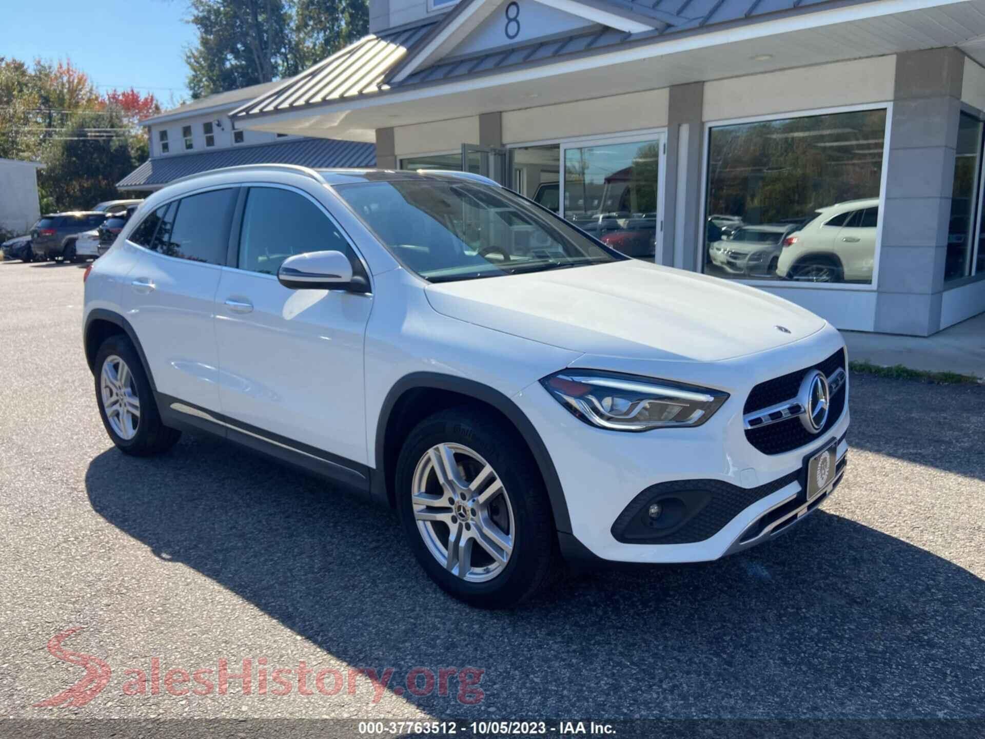 2021 MERCEDES-BENZ GLA — VIN W1N4N4GB0MJ200726