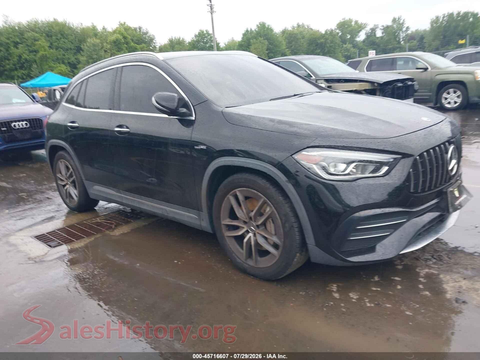 2021 MERCEDES-BENZ AMG GLA 35 — VIN W1N4N5BB5MJ219673
