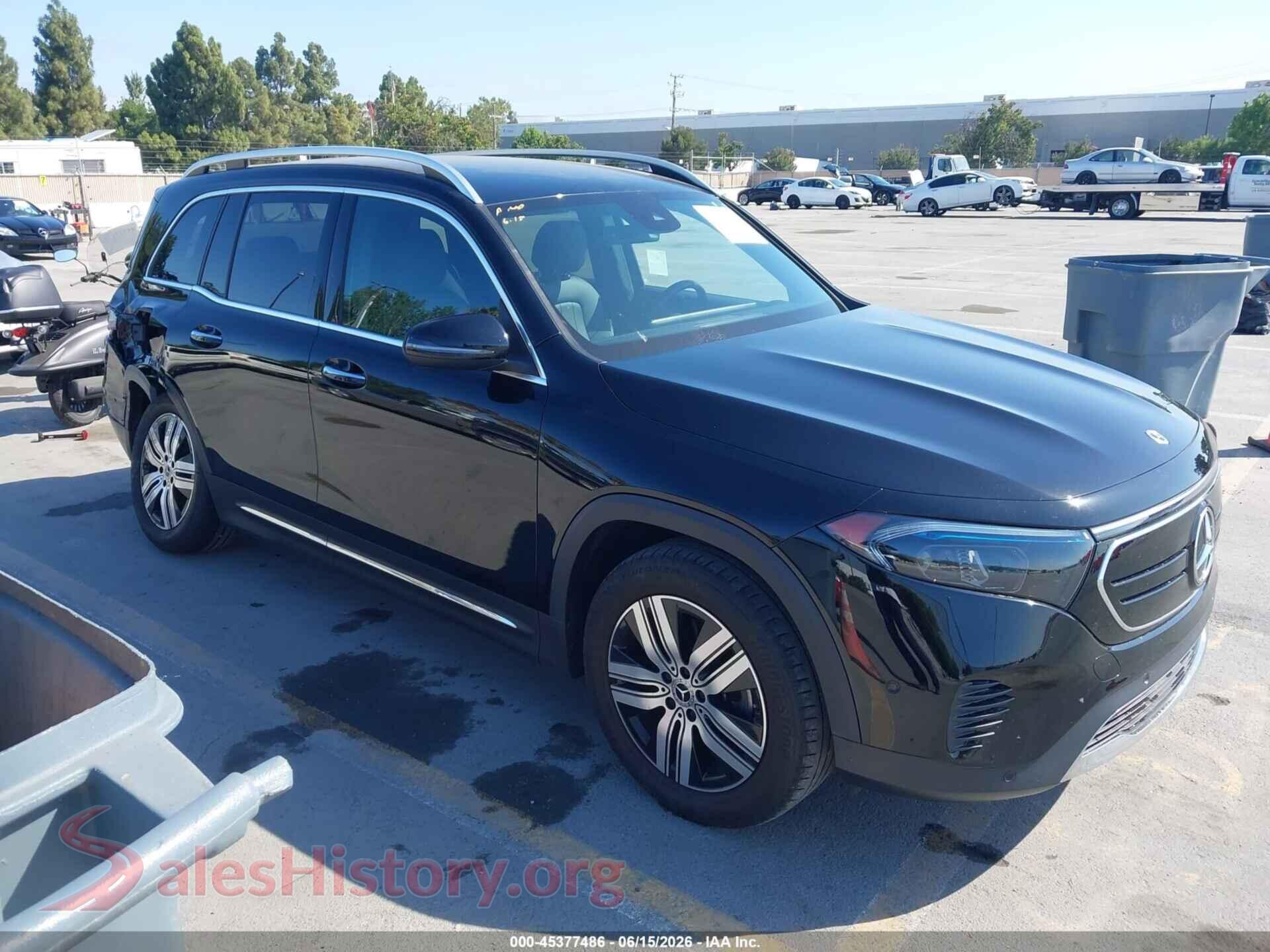 2023 MERCEDES-BENZ EQB 250 SUV — VIN W1N9M0CB9PN036476