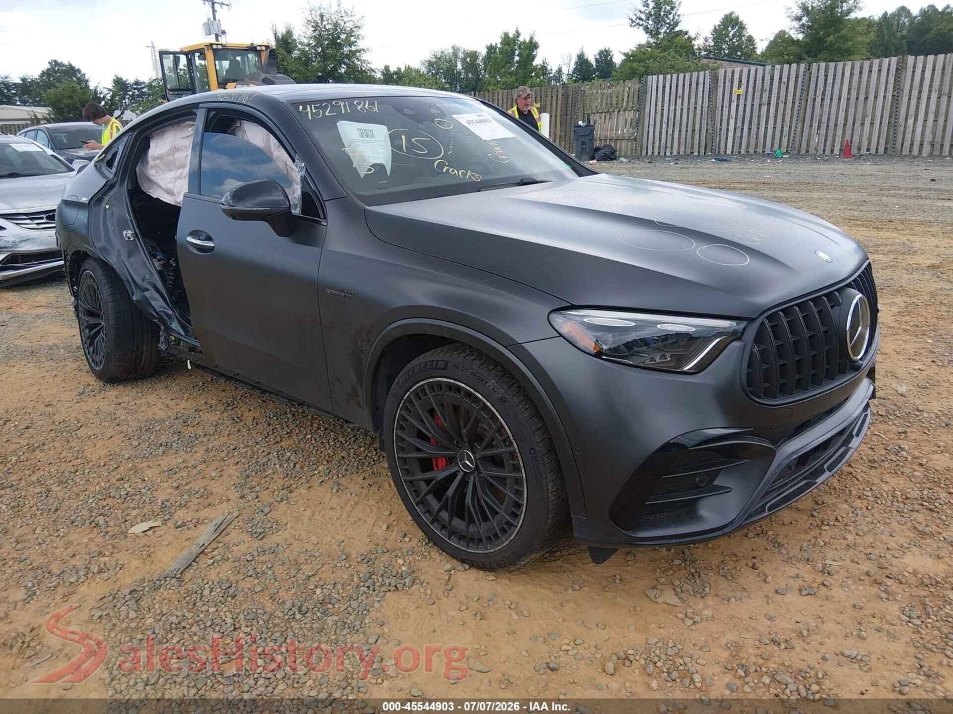 2025 MERCEDES-BENZ AMG GLC 63 COUPE — VIN W1NKJ8AB7SF375395