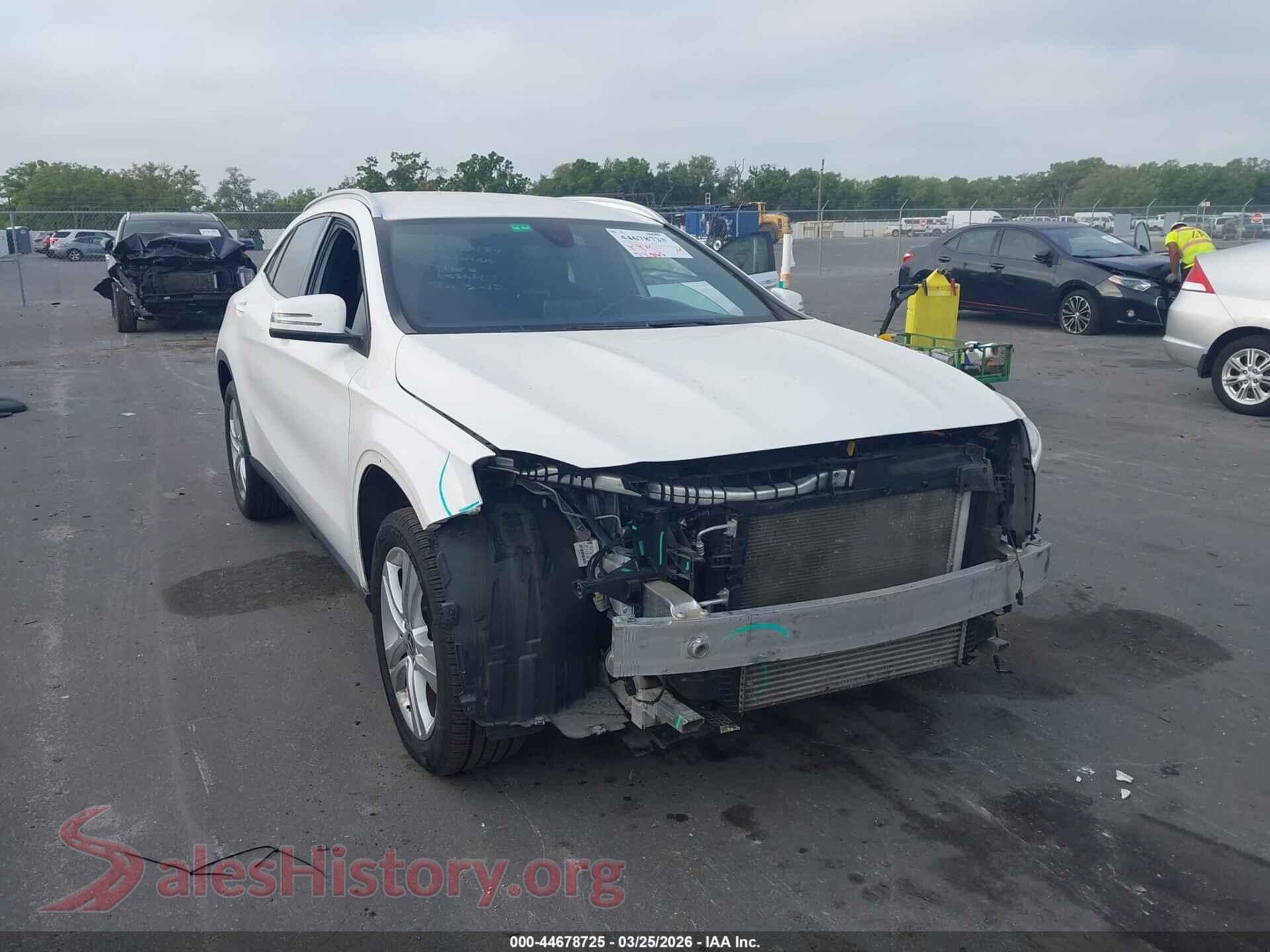 2020 MERCEDES-BENZ GLA 250 — VIN W1NTG4EBXLU040151