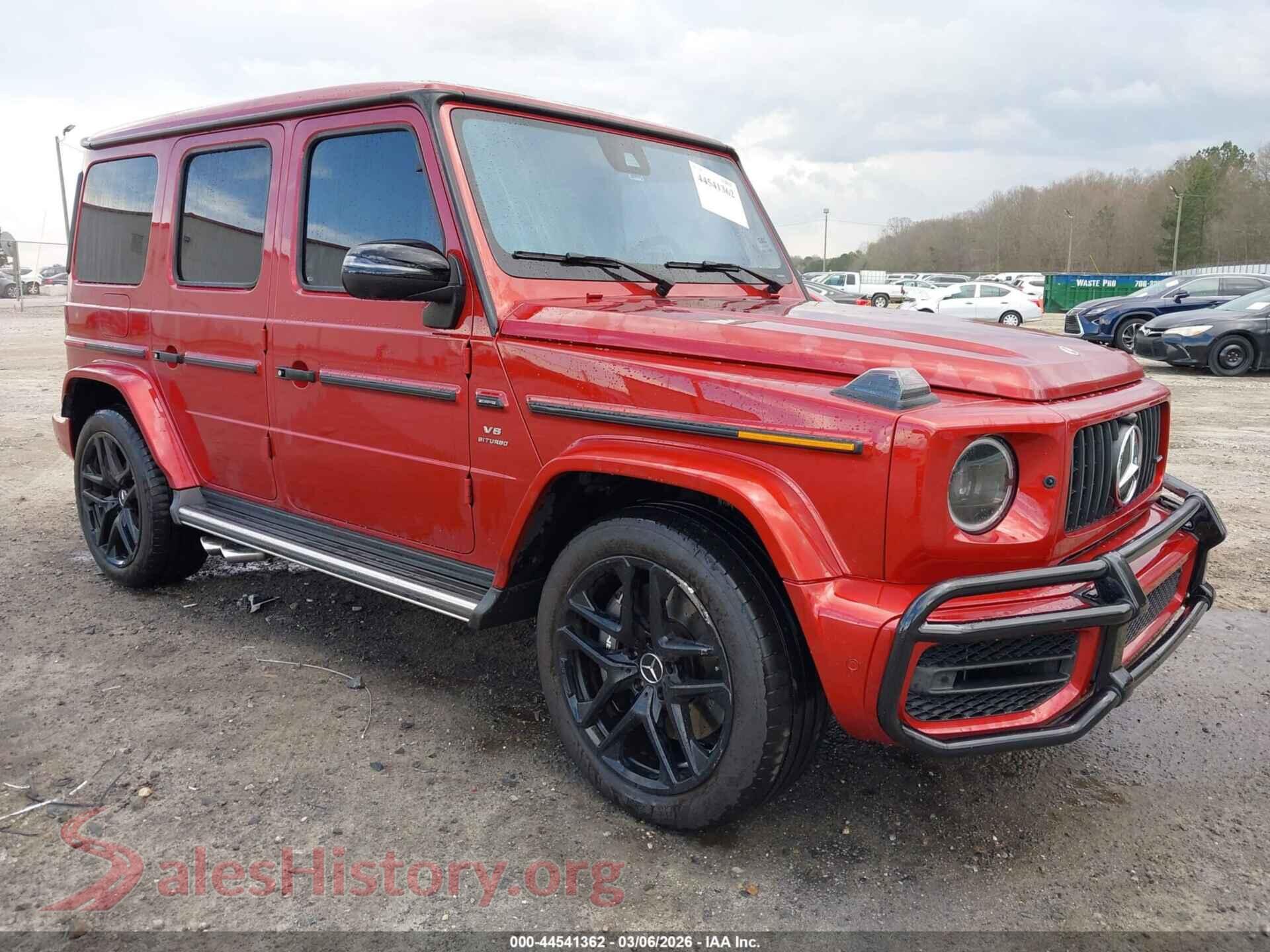 2022 MERCEDES-BENZ AMG G 63 — VIN W1NYC7HJ8NX448901