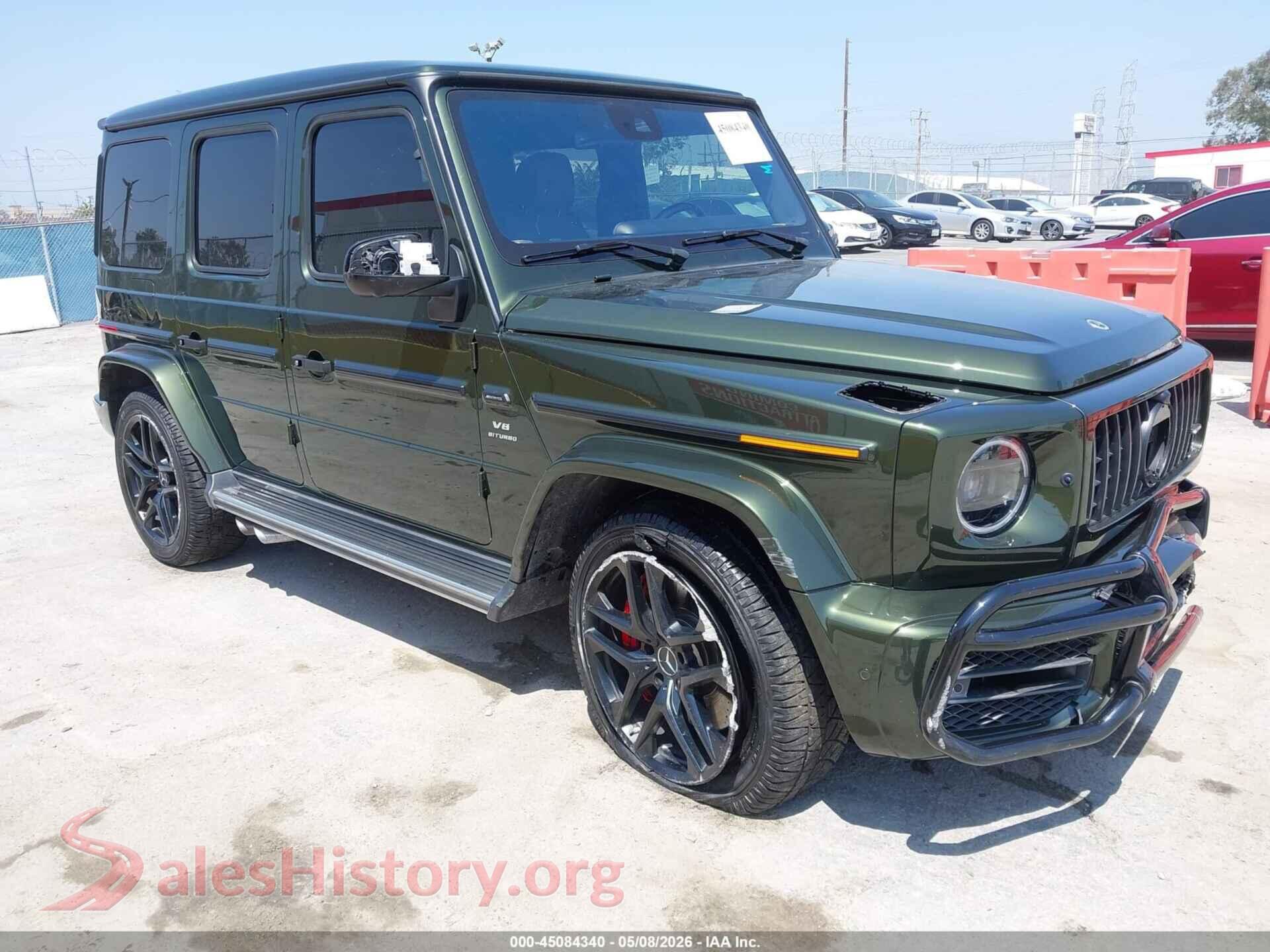 2022 MERCEDES-BENZ AMG G 63 — VIN W1NYC7HJXNX456451