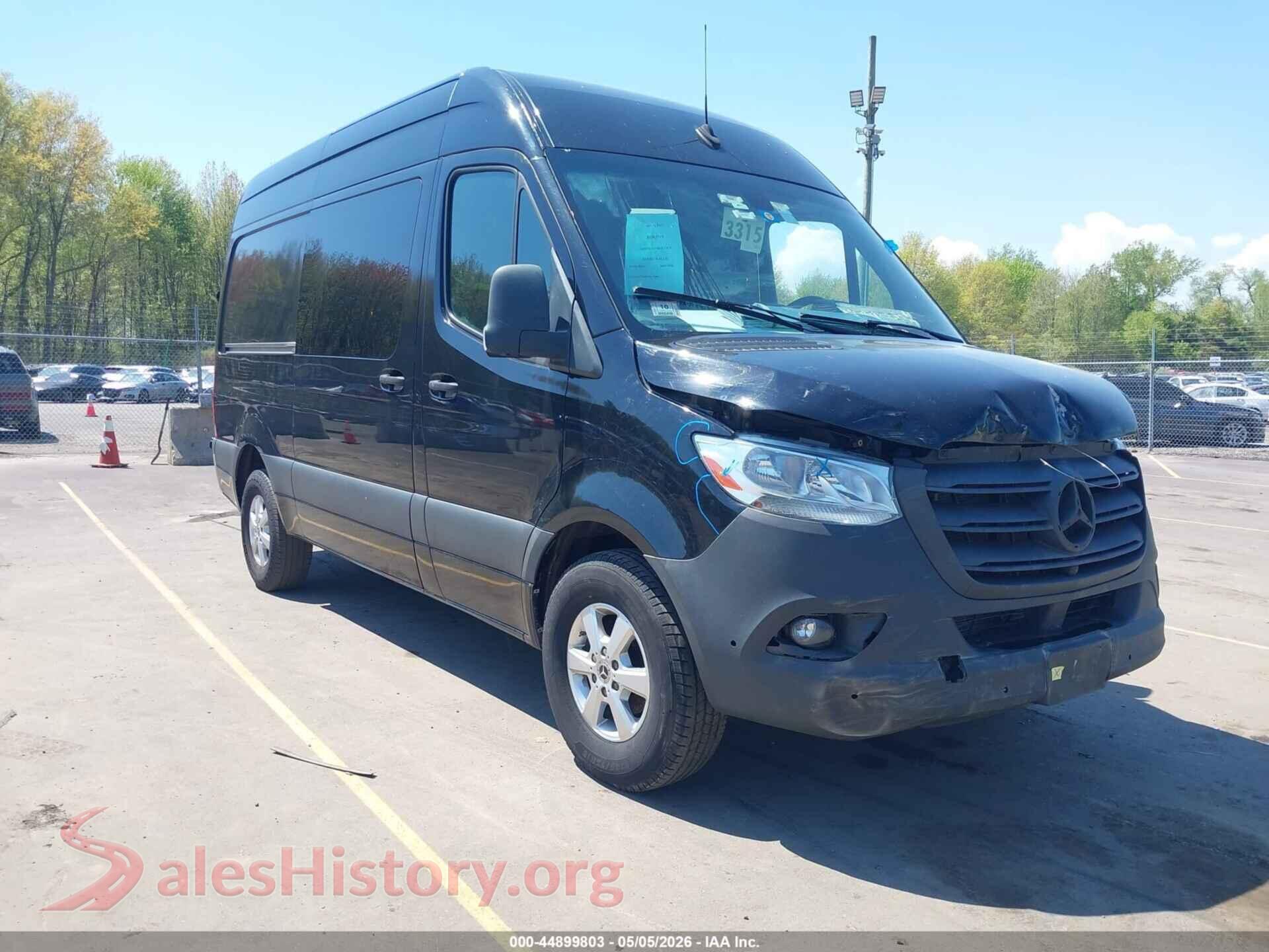 2022 MERCEDES-BENZ SPRINTER 2500 — VIN W1W4EBHY1NT114575