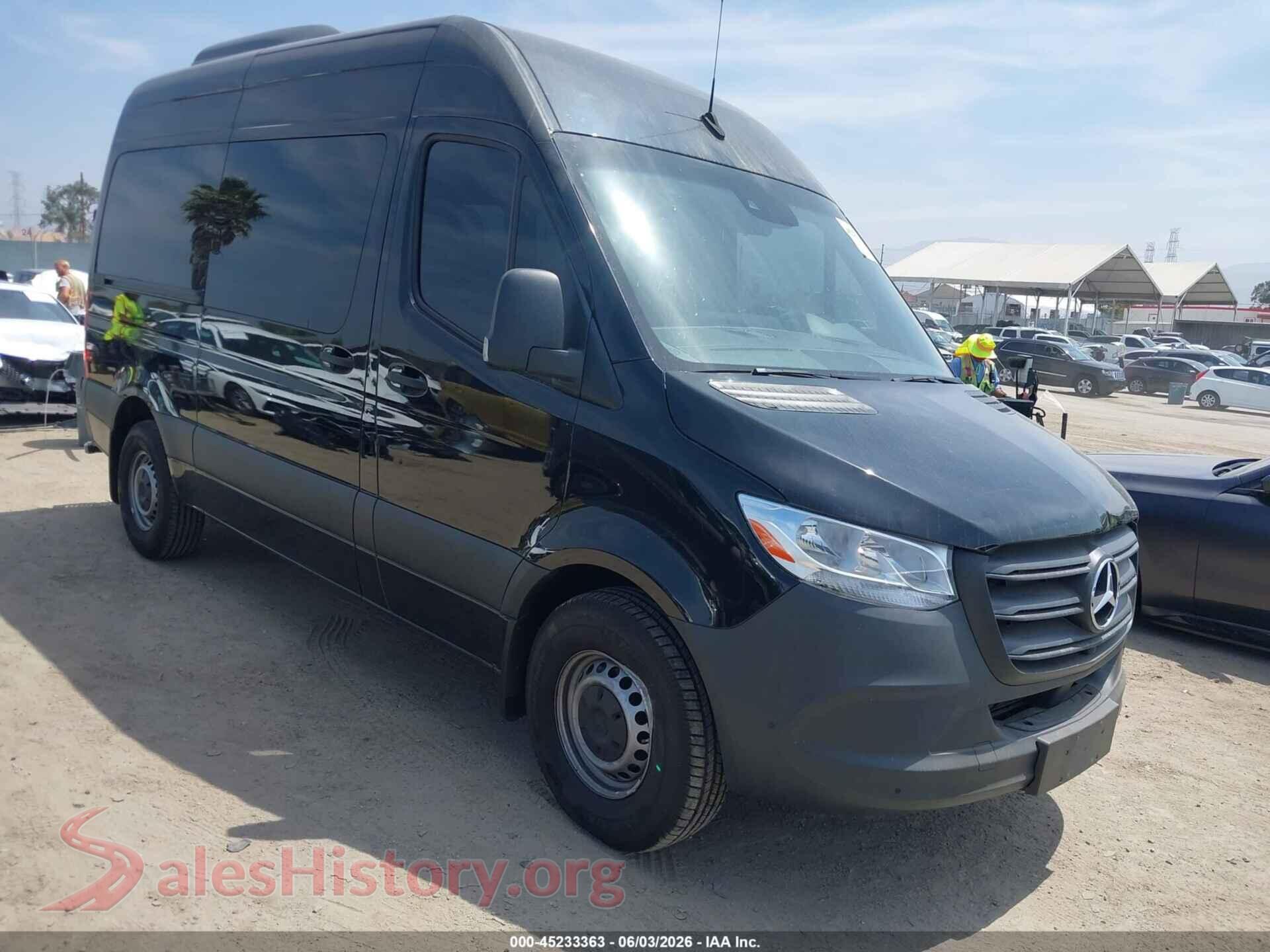 2024 MERCEDES-BENZ SPRINTER 2500 — VIN W1Z4KFHY6RP663772
