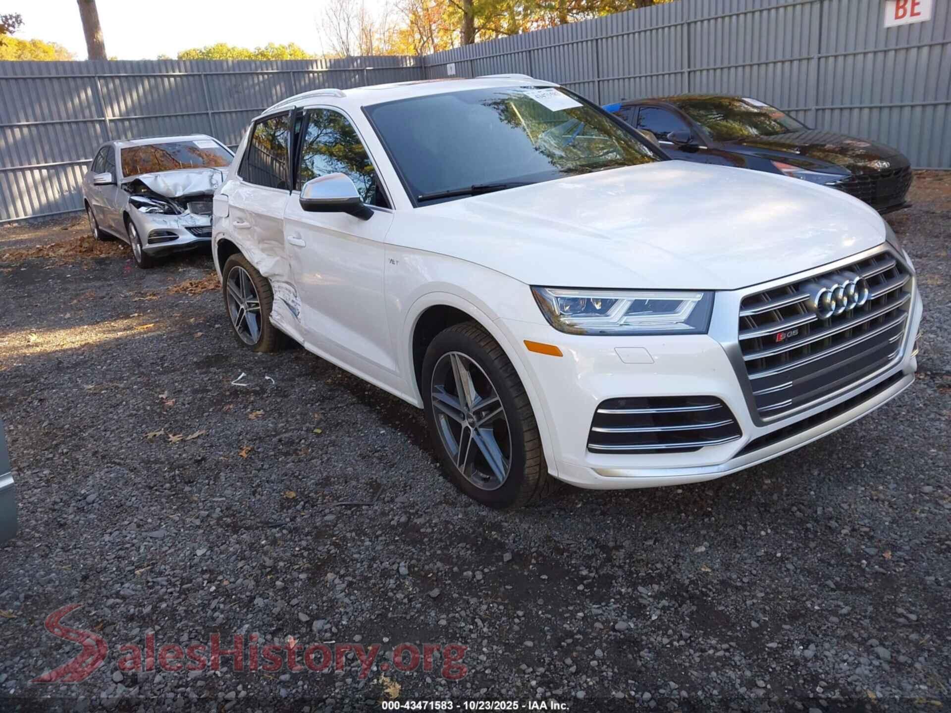 2018 AUDI SQ5 — VIN WA1A4AFY3J2199198