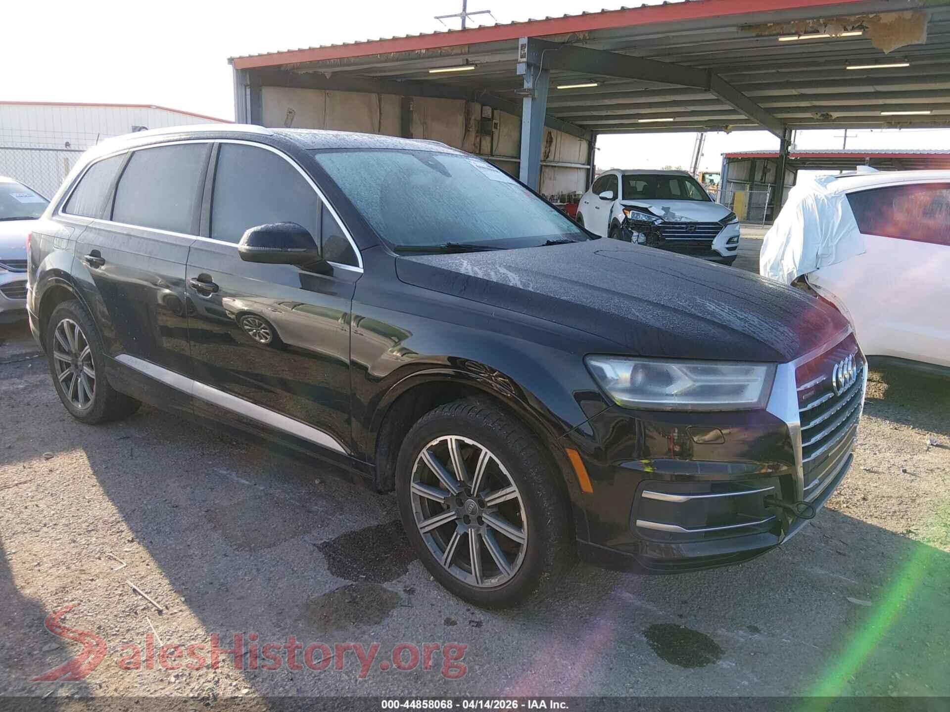 2017 AUDI Q7 — VIN WA1AAAF75HD017290