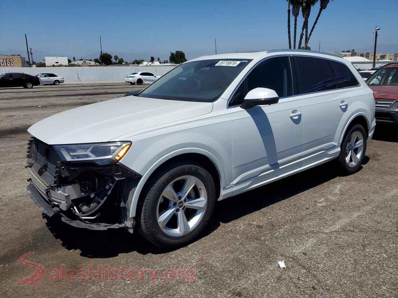 2022 AUDI Q7 — VIN WA1AJBF75ND012138