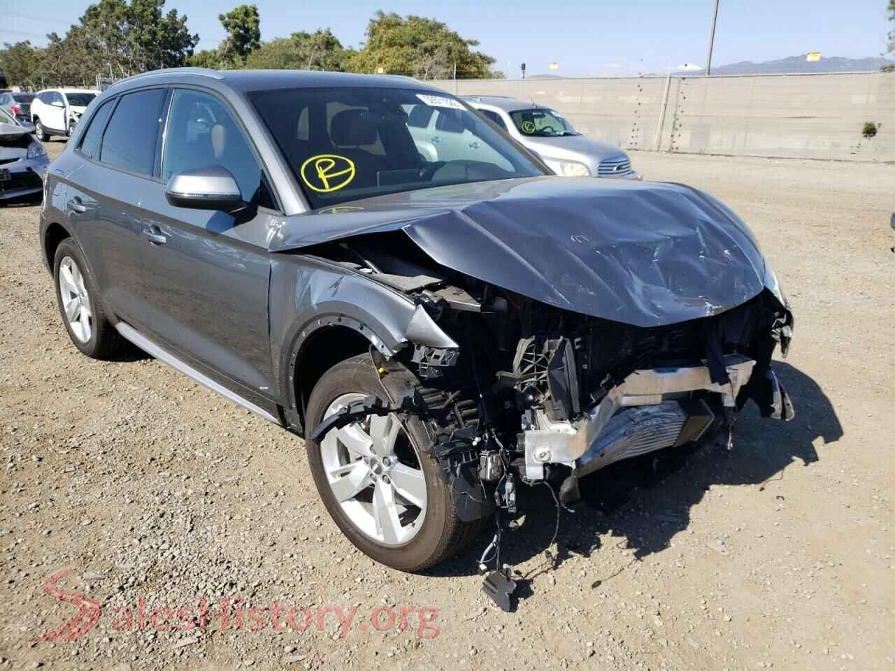 2018 AUDI Q5 — VIN WA1ANAFY1J2248900