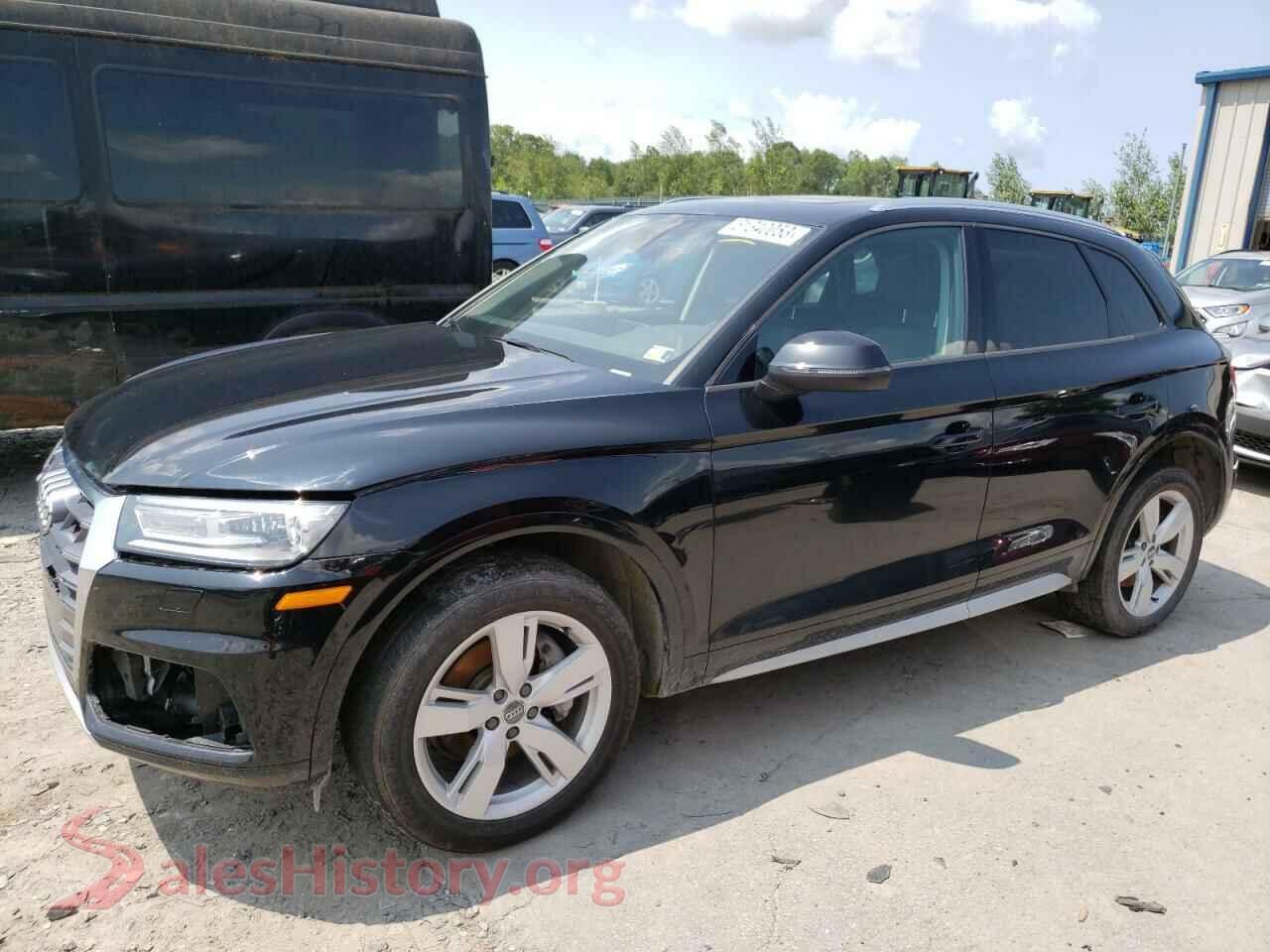 2018 AUDI Q5 — VIN WA1ANAFY5J2006417