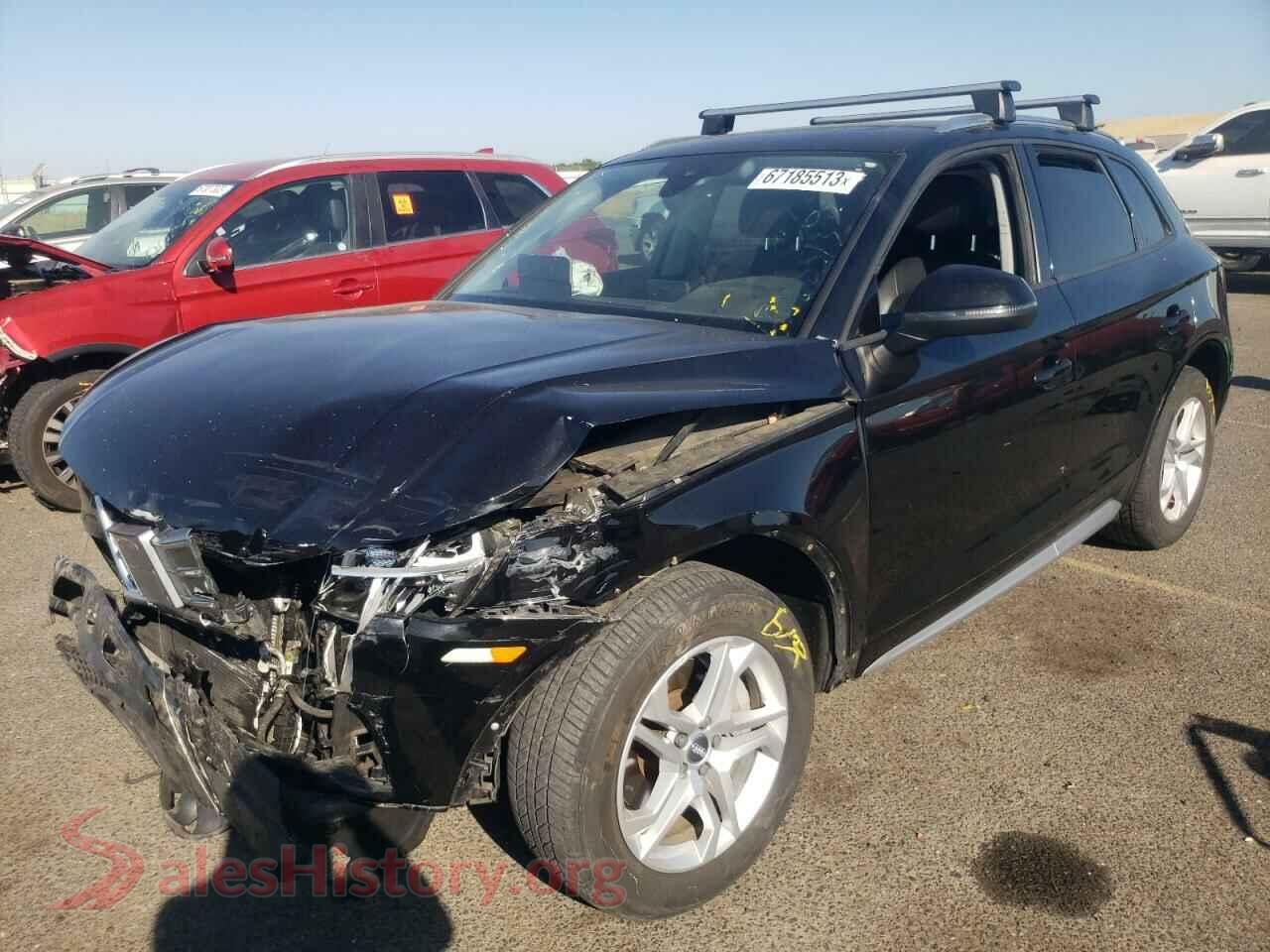 2018 AUDI Q5 — VIN WA1ANAFY6J2015403