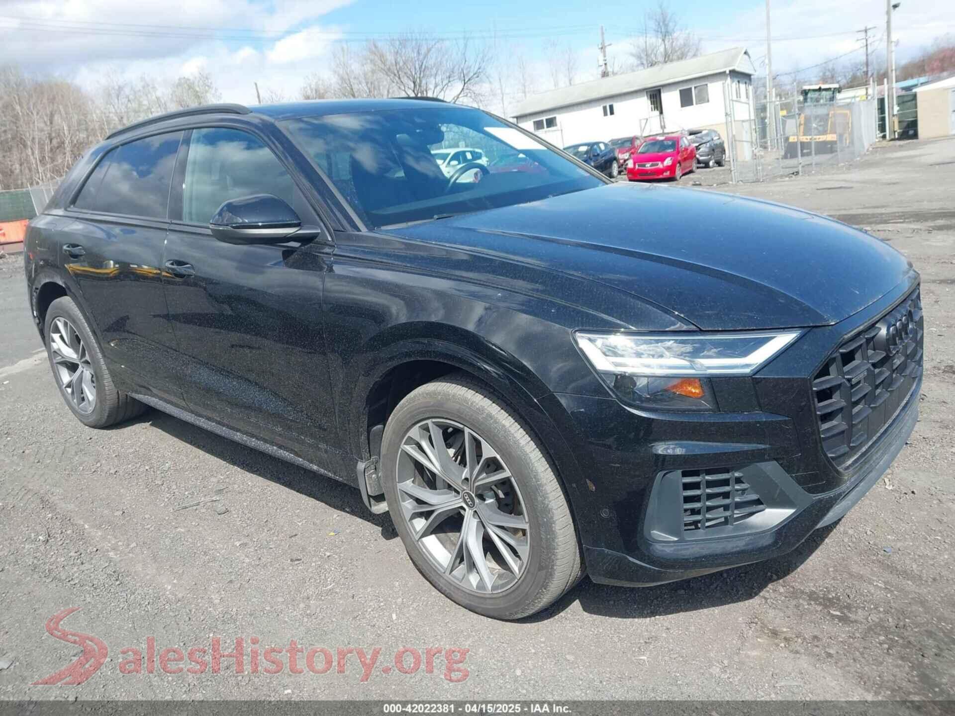 2021 AUDI Q8 — VIN WA1AVAF13MD020375