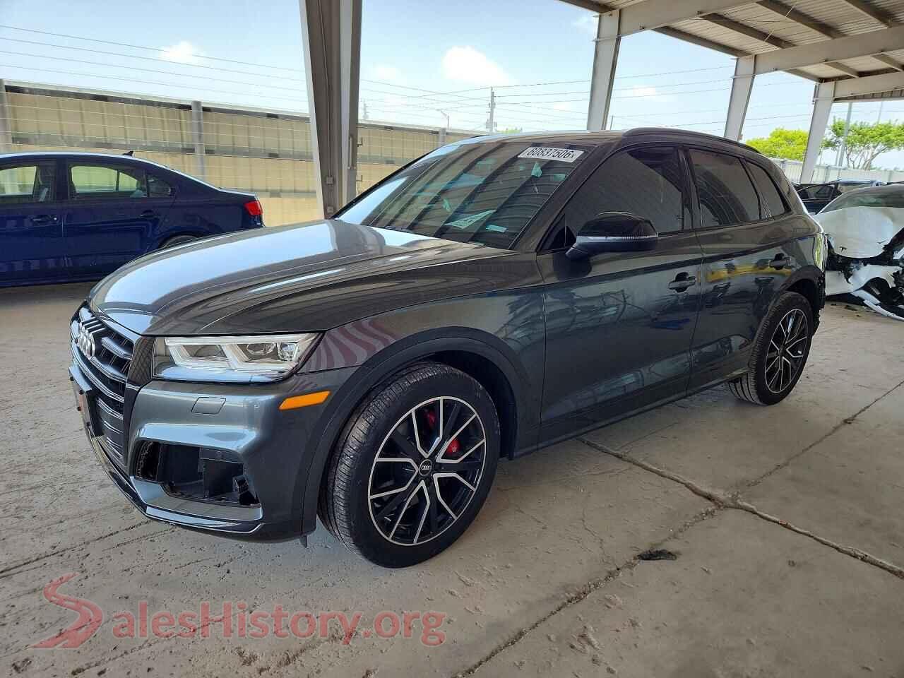 2020 AUDI SQ5 — VIN WA1B4AFYXL2068664