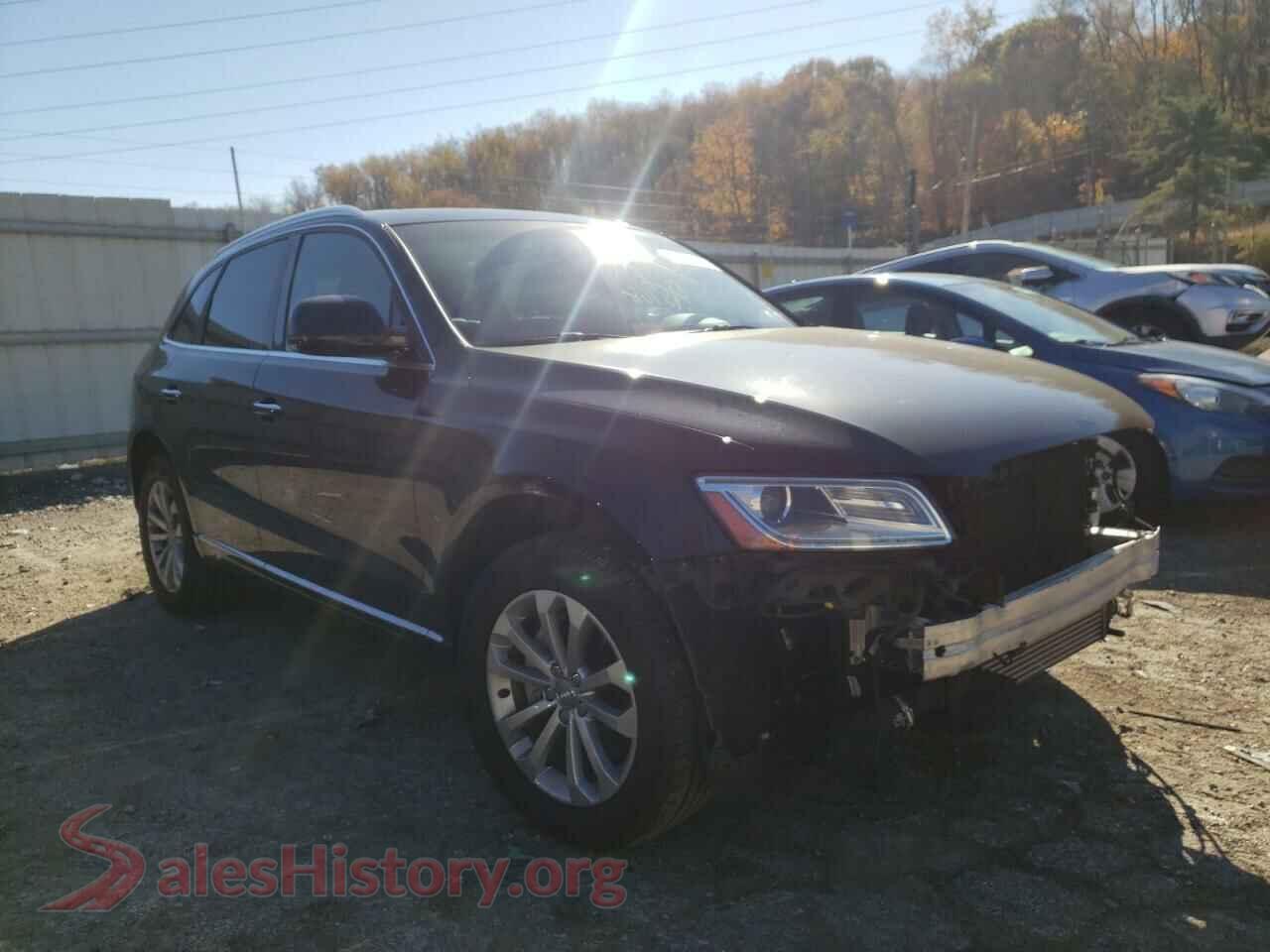 2016 AUDI Q5 — VIN WA1C2AFP8GA100198