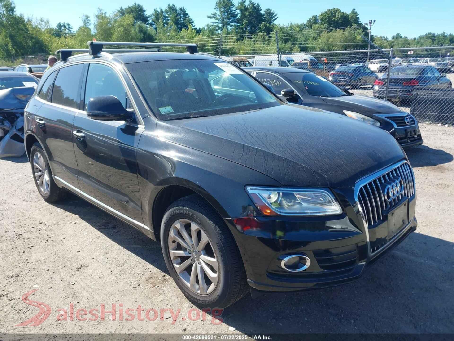 2015 AUDI Q5 — VIN WA1CFAFP4FA133265