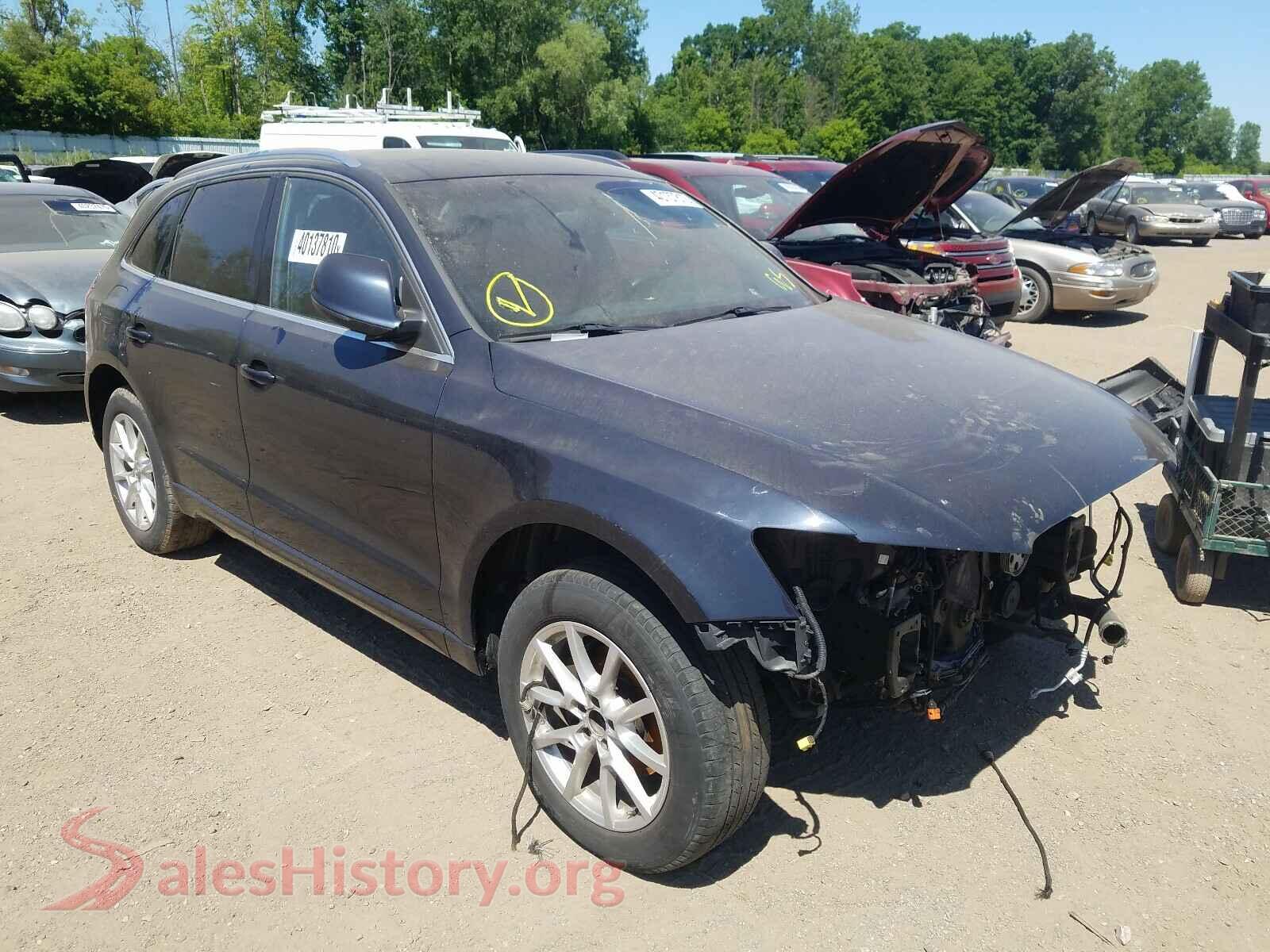 2012 AUDI Q5 — VIN WA1CFAFP9CA016776