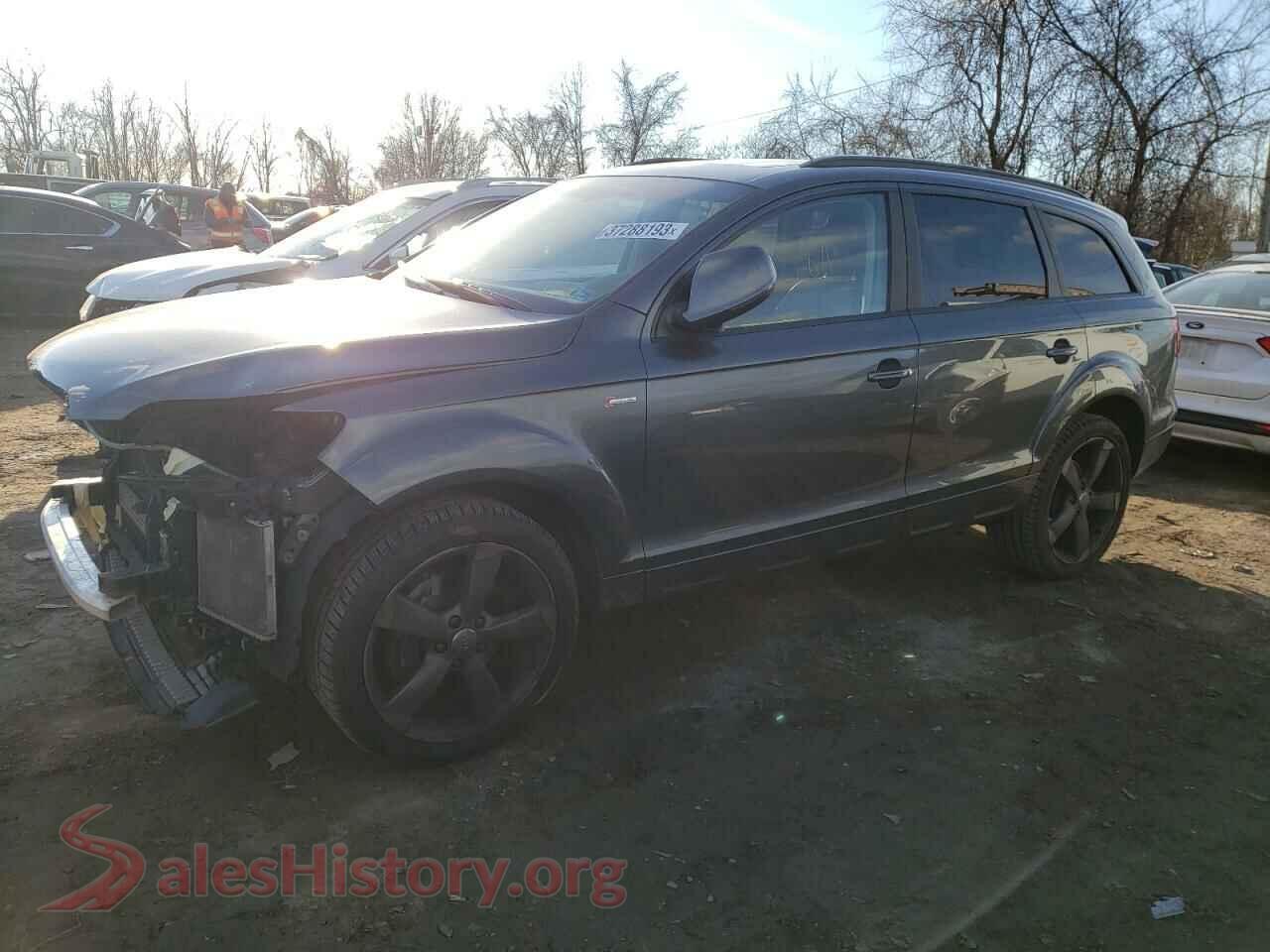2014 AUDI Q7 — VIN WA1CGAFE2ED017345
