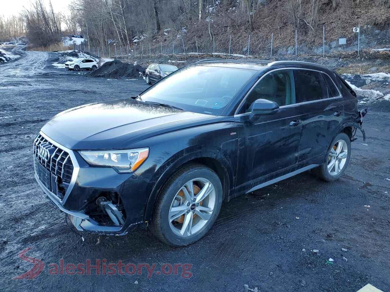 2021 AUDI Q3 — VIN WA1DECF38M1115526