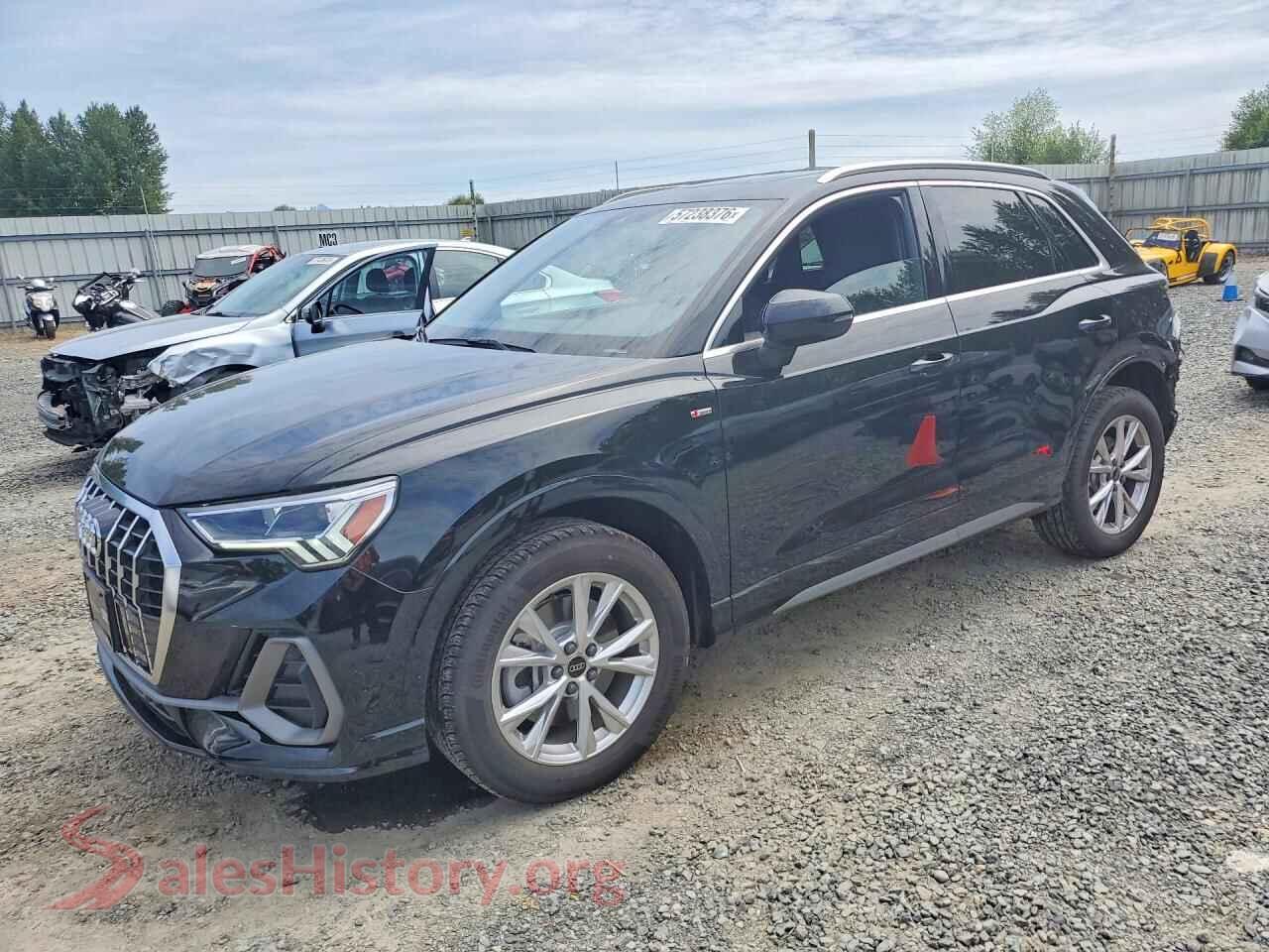 2025 AUDI Q3 — VIN WA1DECF3XS1088293