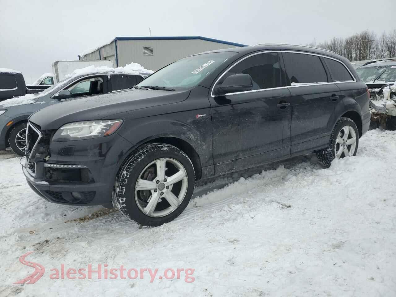 2014 AUDI Q7 — VIN WA1DGAFE9ED013040