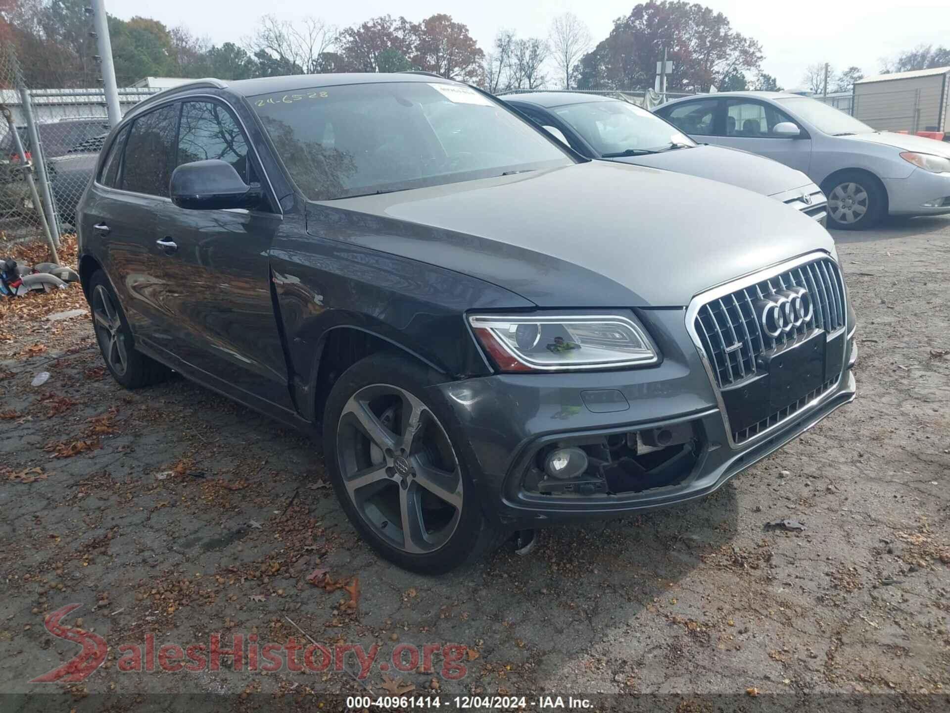 2015 AUDI Q5 — VIN WA1DGAFP1FA079117