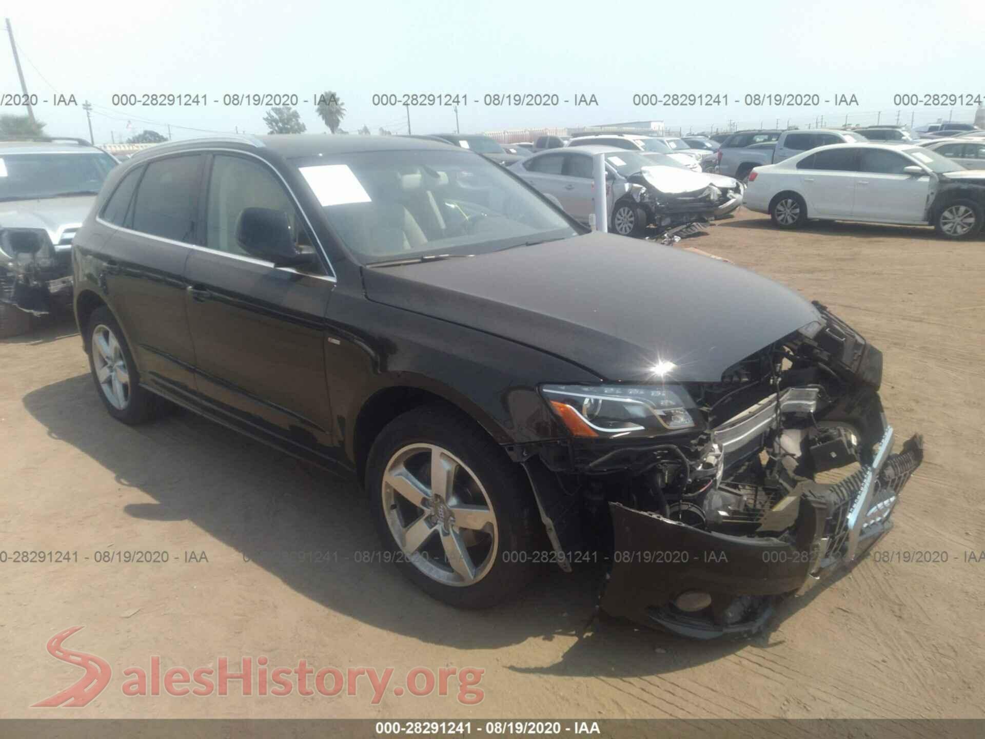 2011 AUDI Q5 — VIN WA1DKAFP7BA115823