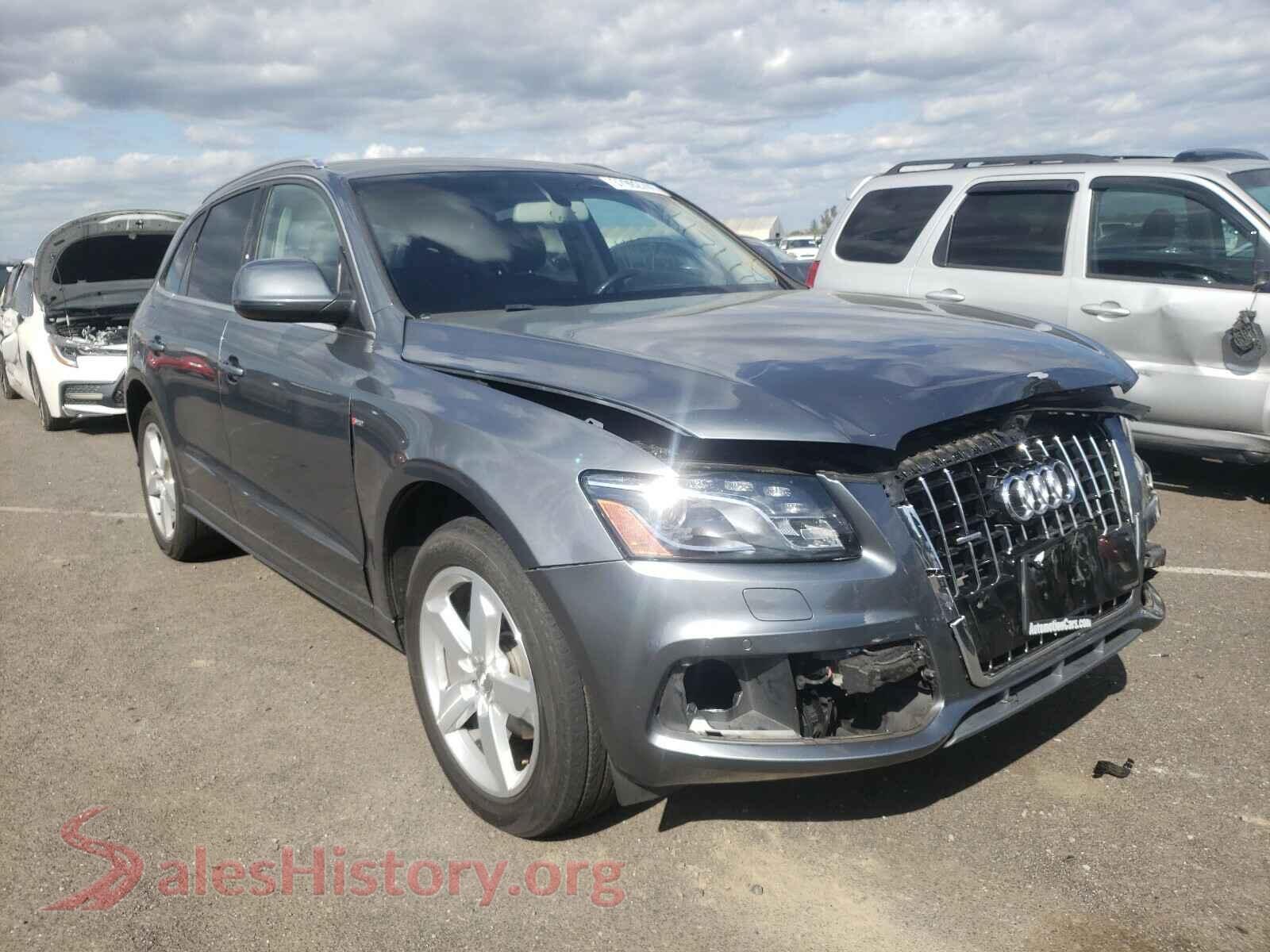 2012 AUDI Q5 — VIN WA1DKAFP9CA053830