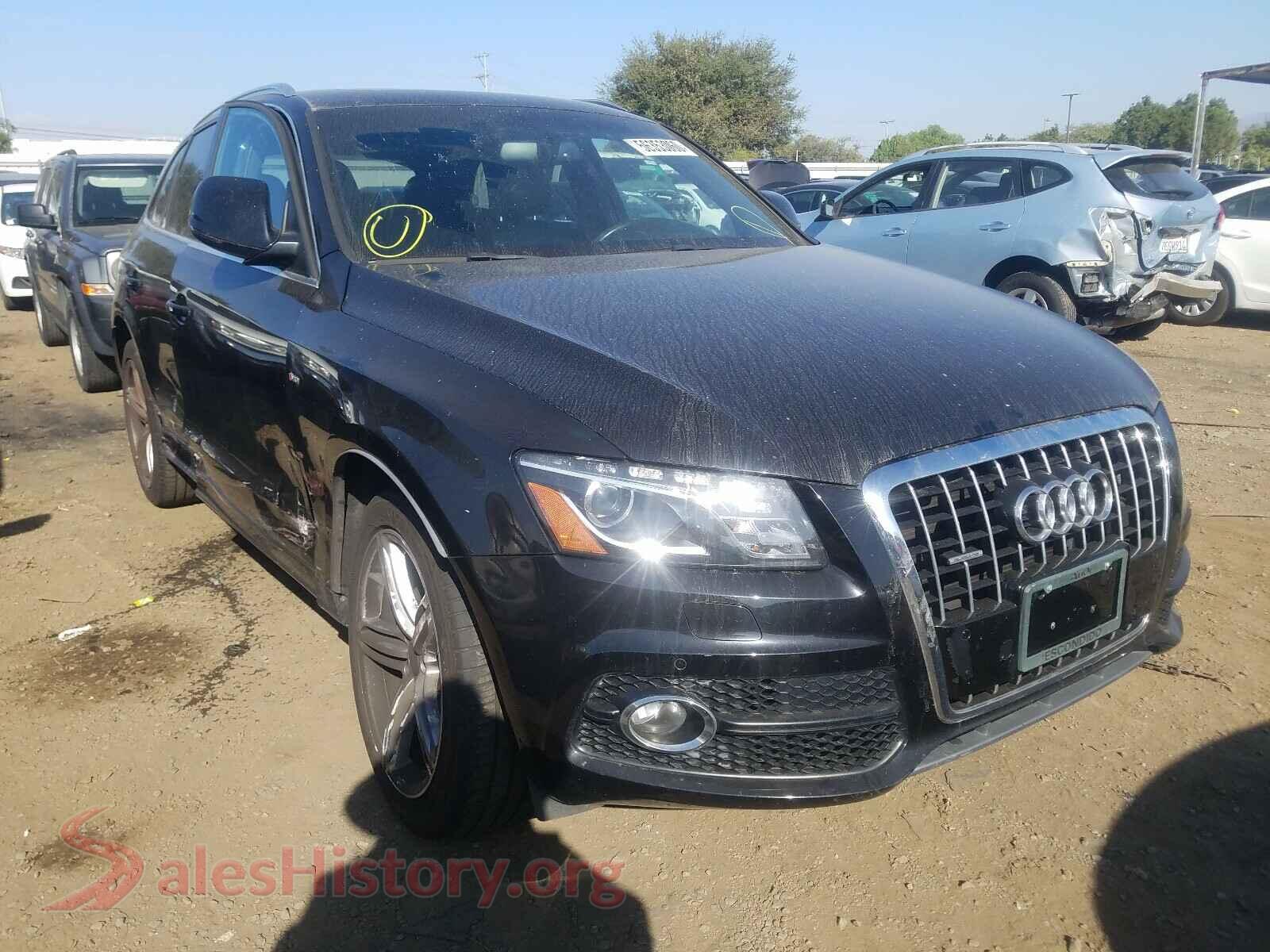 2012 AUDI Q5 — VIN WA1DKBFP7CA120172