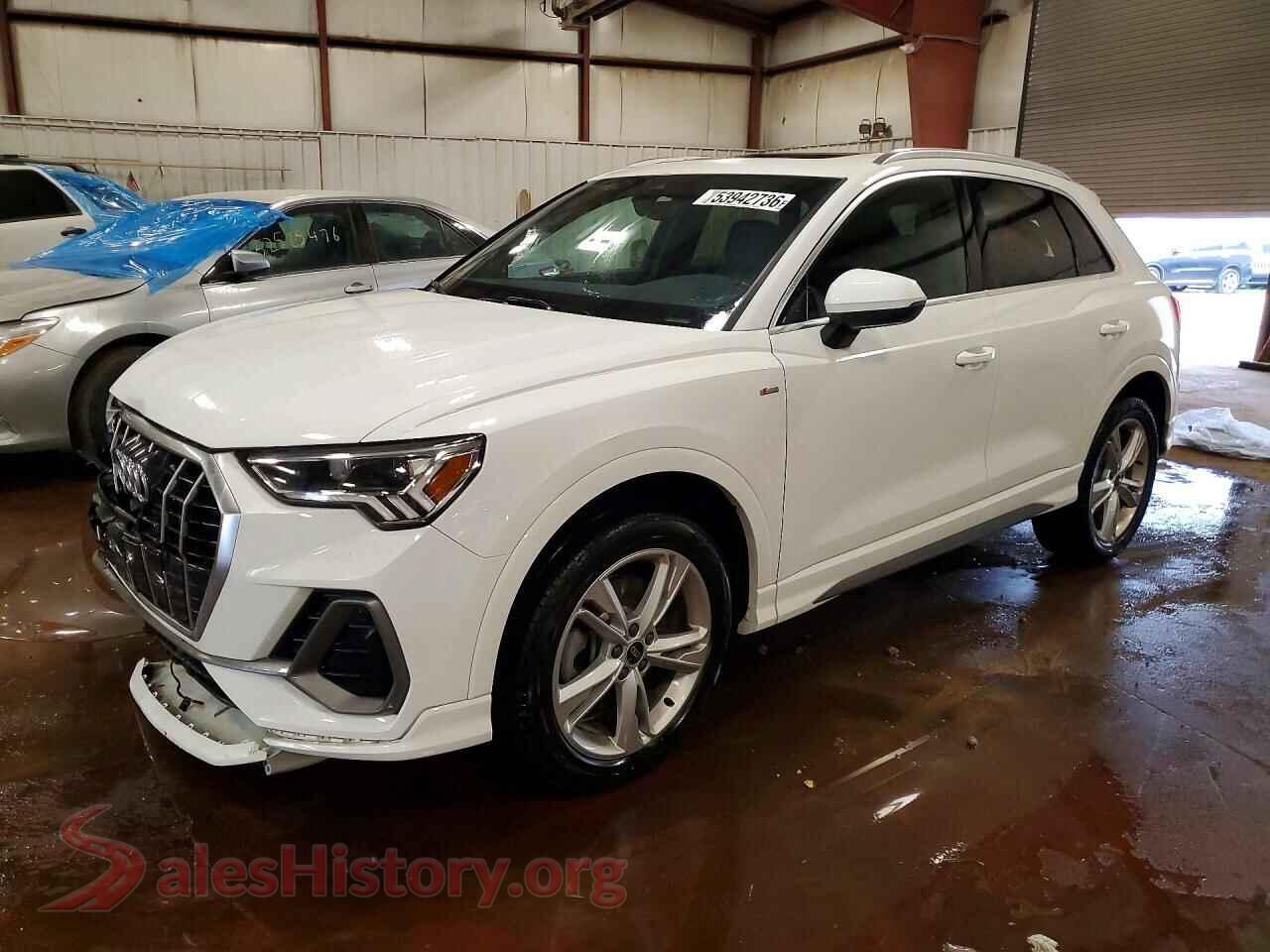 2022 AUDI Q3 — VIN WA1EECF36N1148286