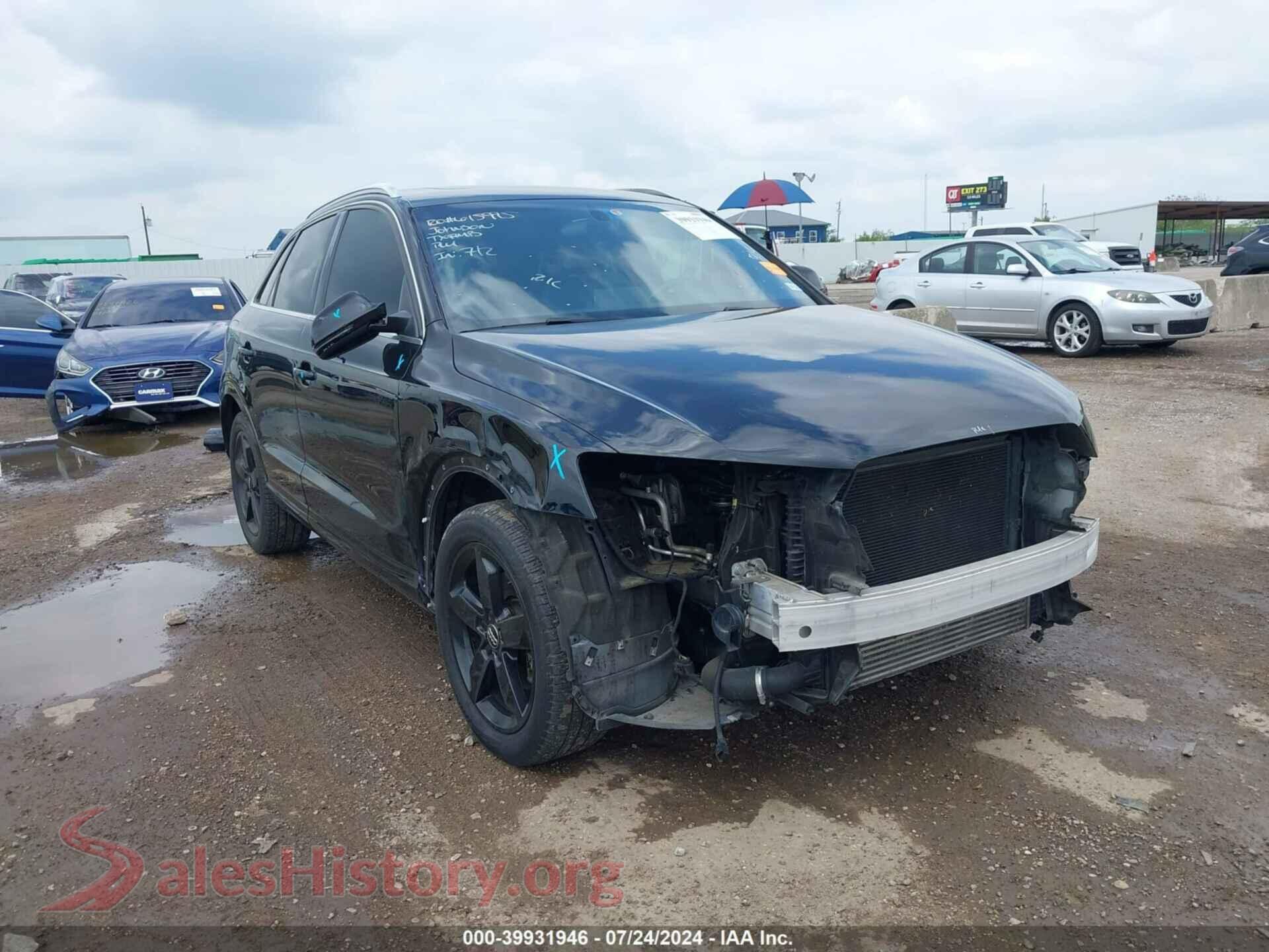 2015 AUDI Q3 — VIN WA1EFCFS5FR007247