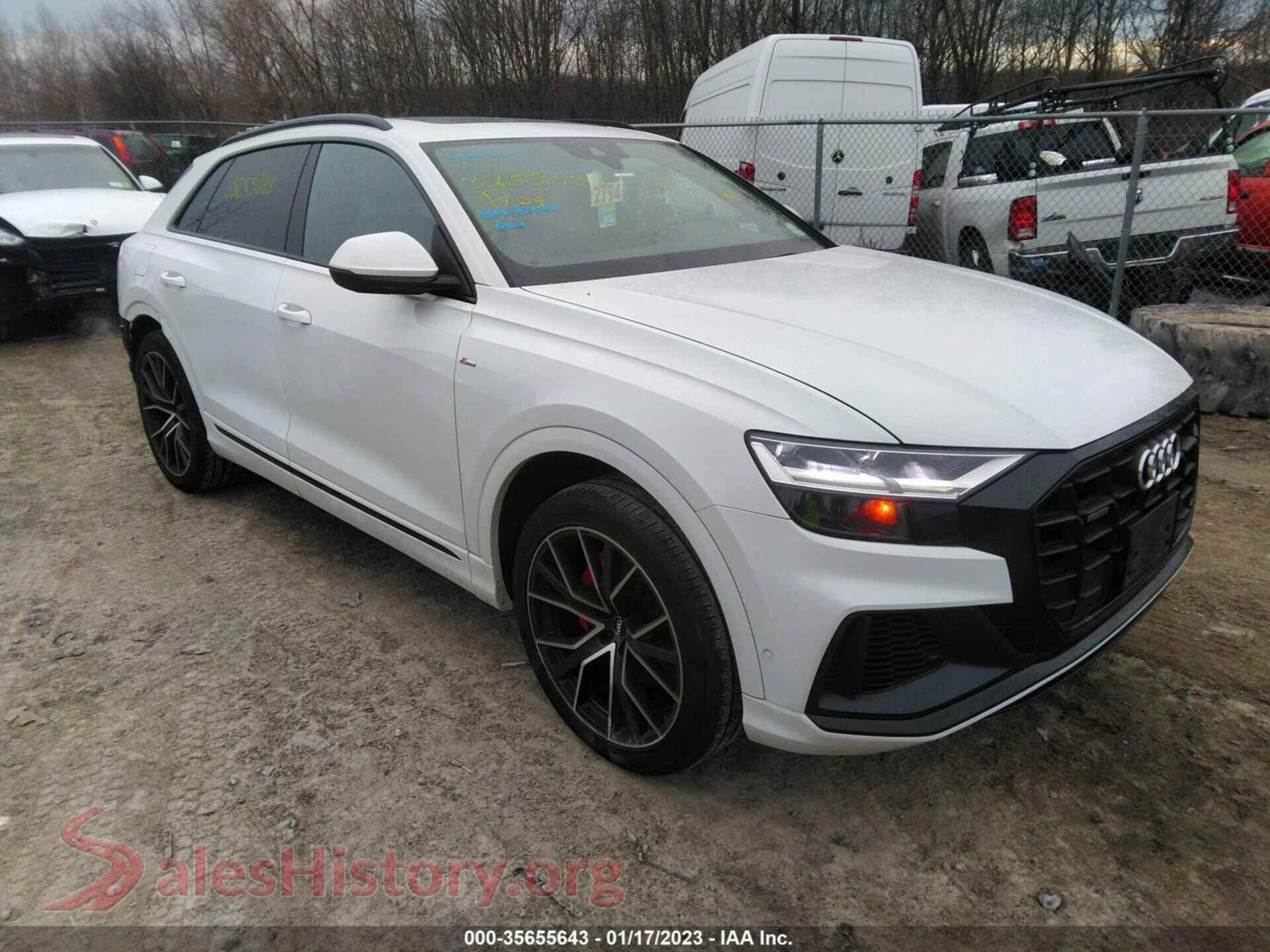 2019 AUDI Q8 — VIN WA1EVAF18KD013792