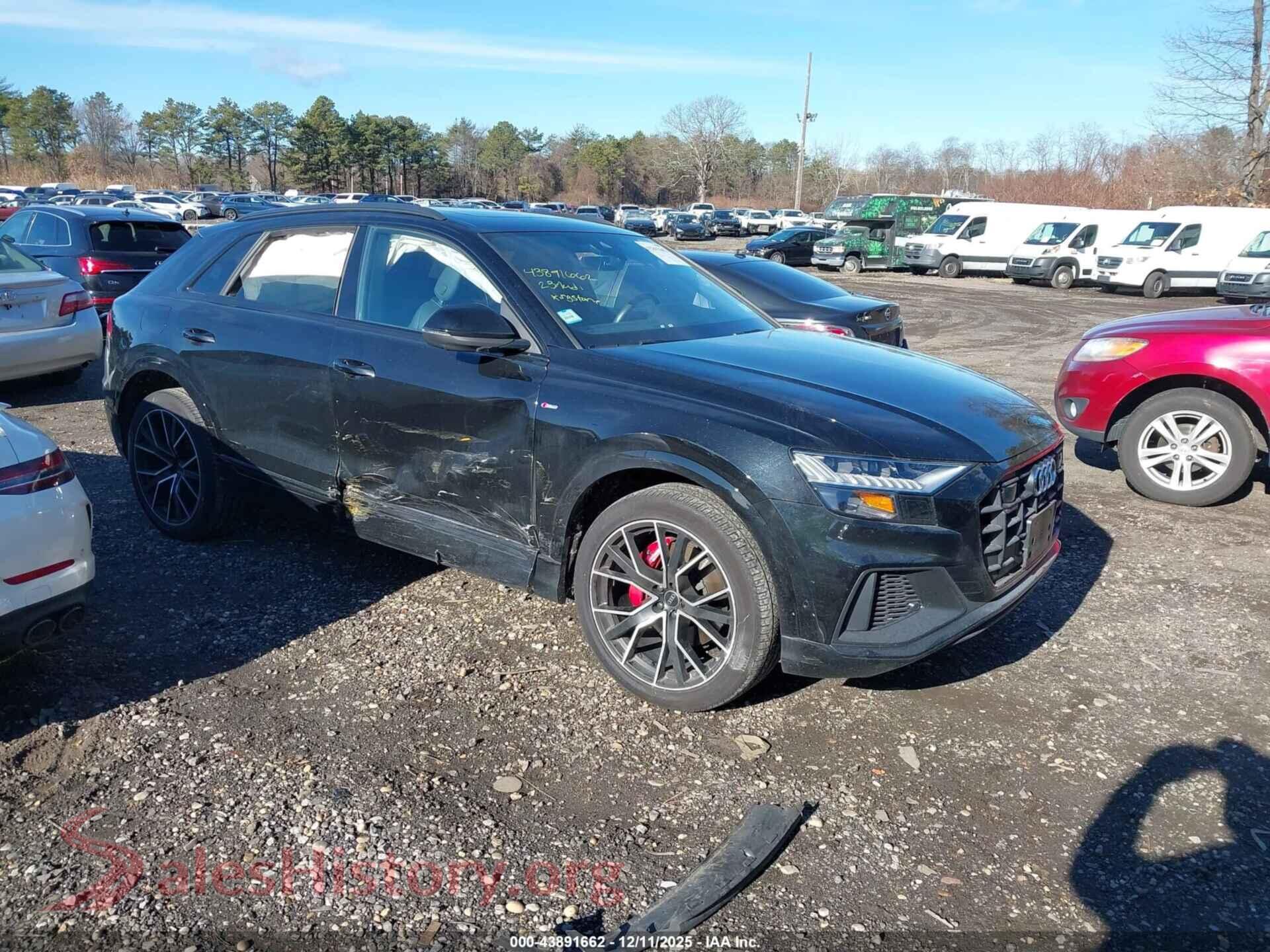 2023 AUDI Q8 — VIN WA1EVBF12PD039835