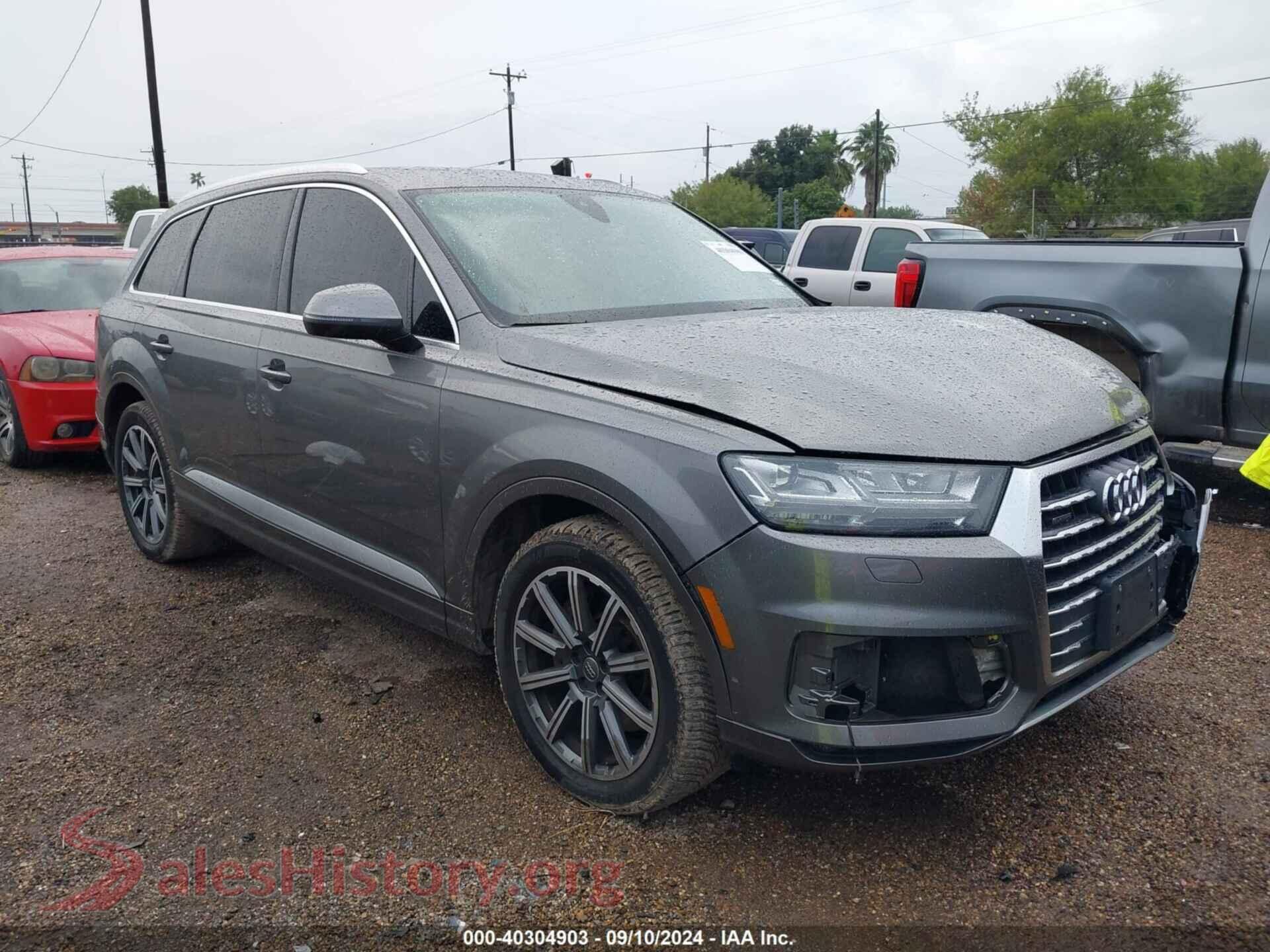 2017 AUDI Q7 — VIN WA1LAAF72HD006689