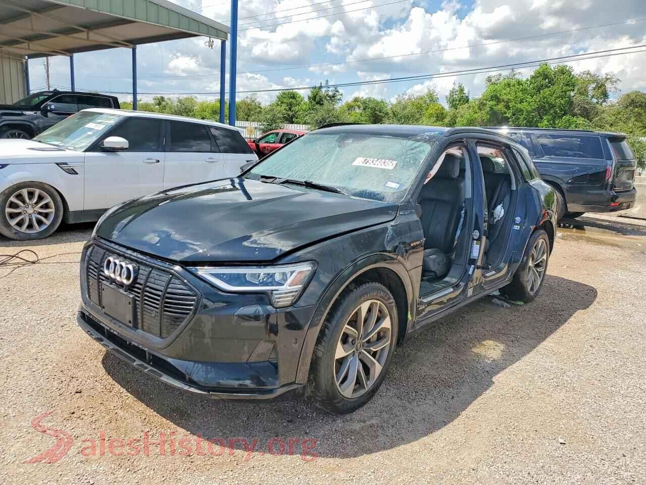 2021 AUDI E-TRON — VIN WA1LABGE8MB020587