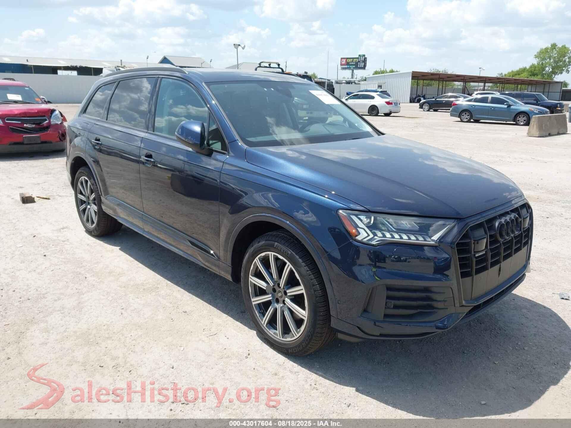 2024 AUDI Q7 — VIN WA1LCBF70RD010757