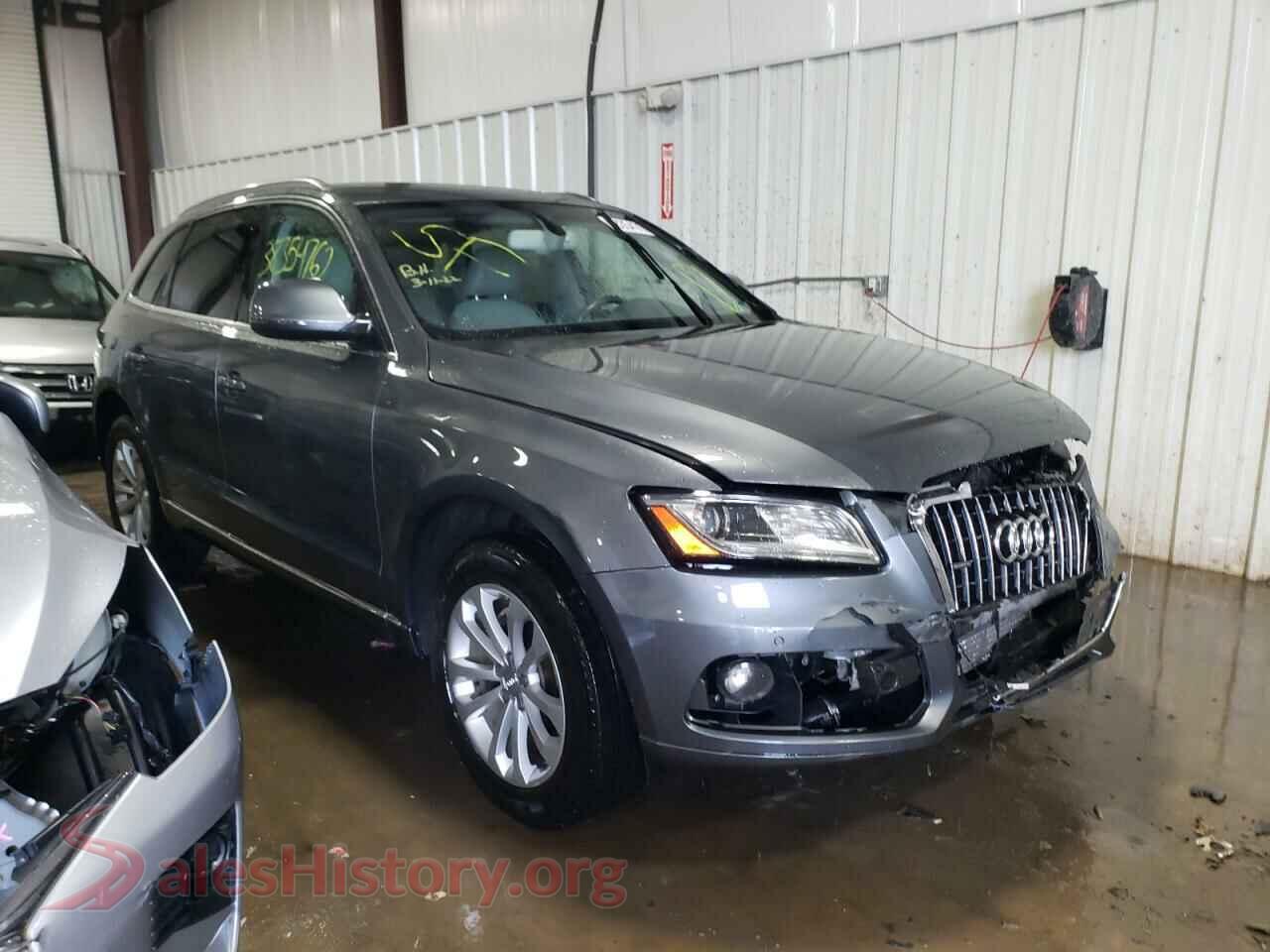 2013 AUDI Q5 — VIN WA1LFAFP0DA043219