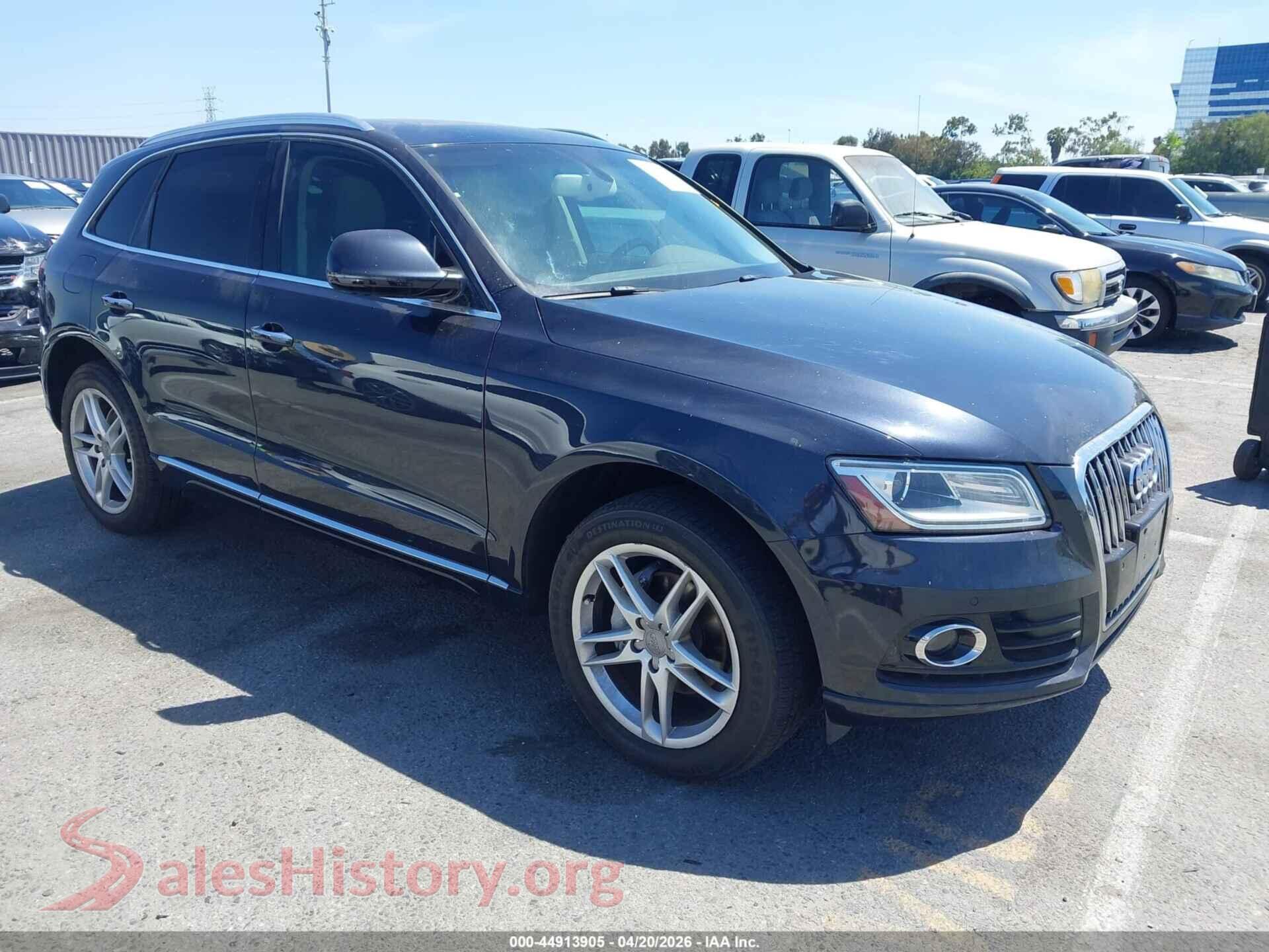 2015 AUDI Q5 — VIN WA1LFAFP8FA123788